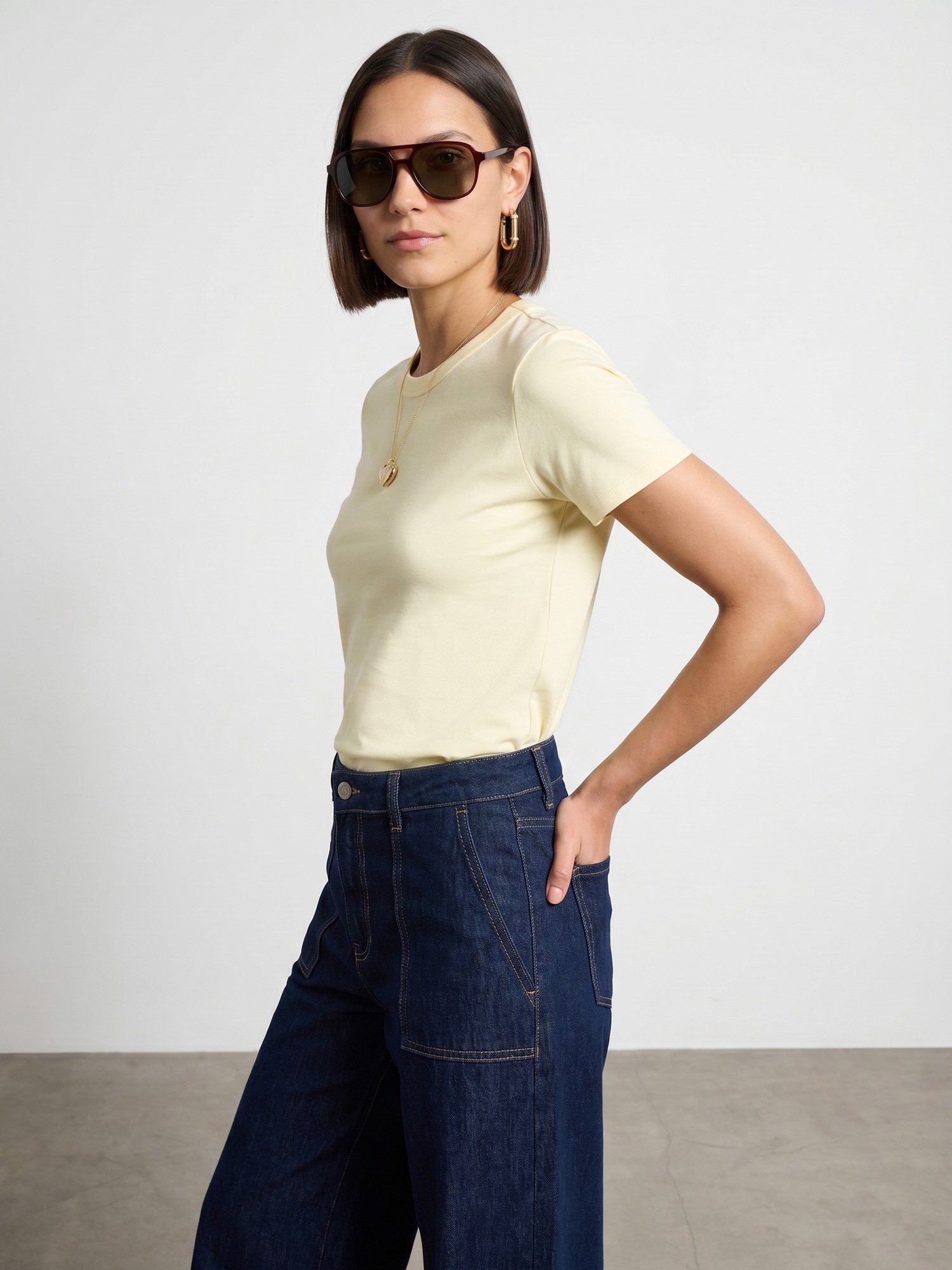 Bisiklet Yaka T-shirt