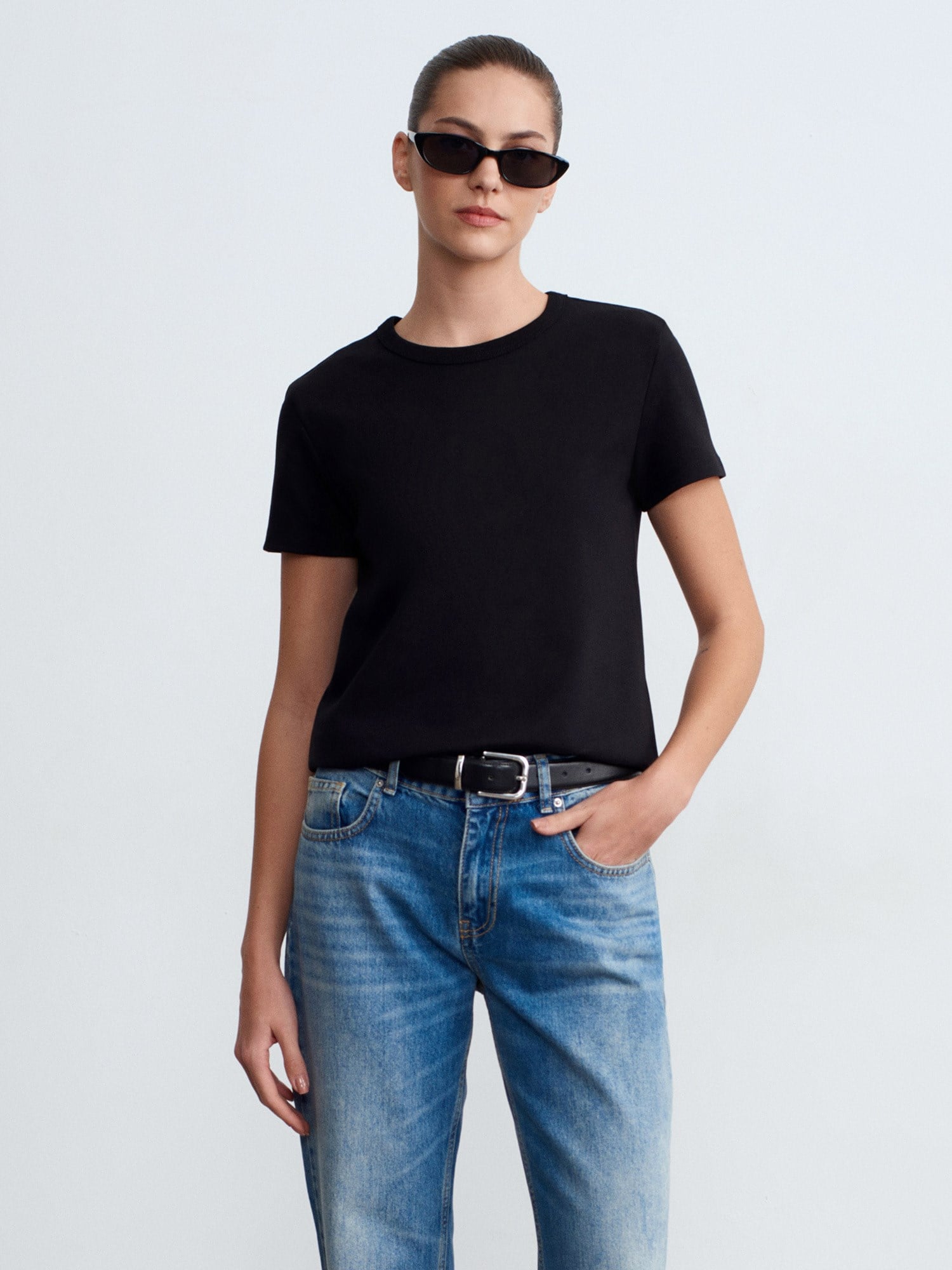 Bisiklet Yaka T-shirt