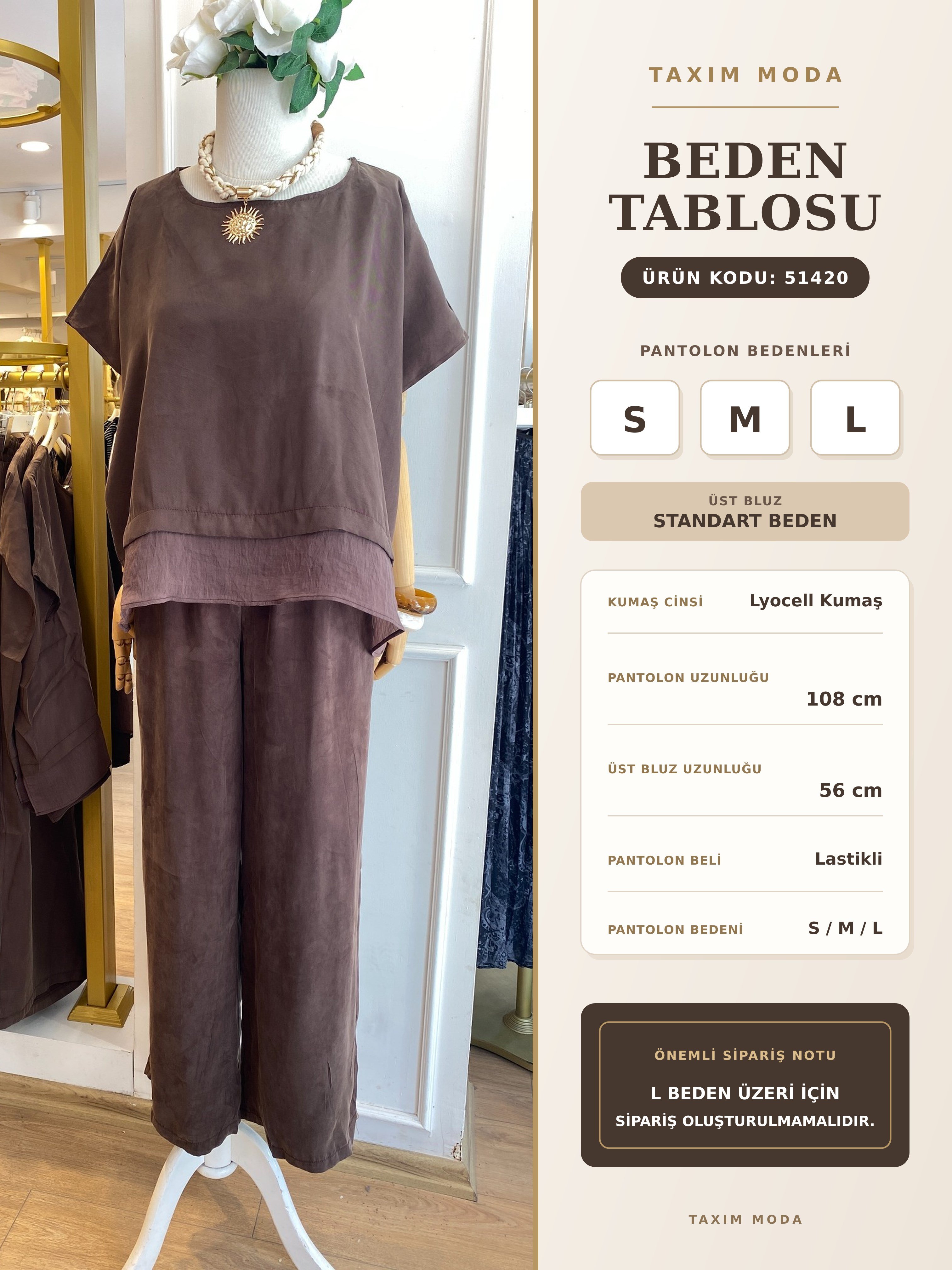 BLUZ PANTOLON TAKIM