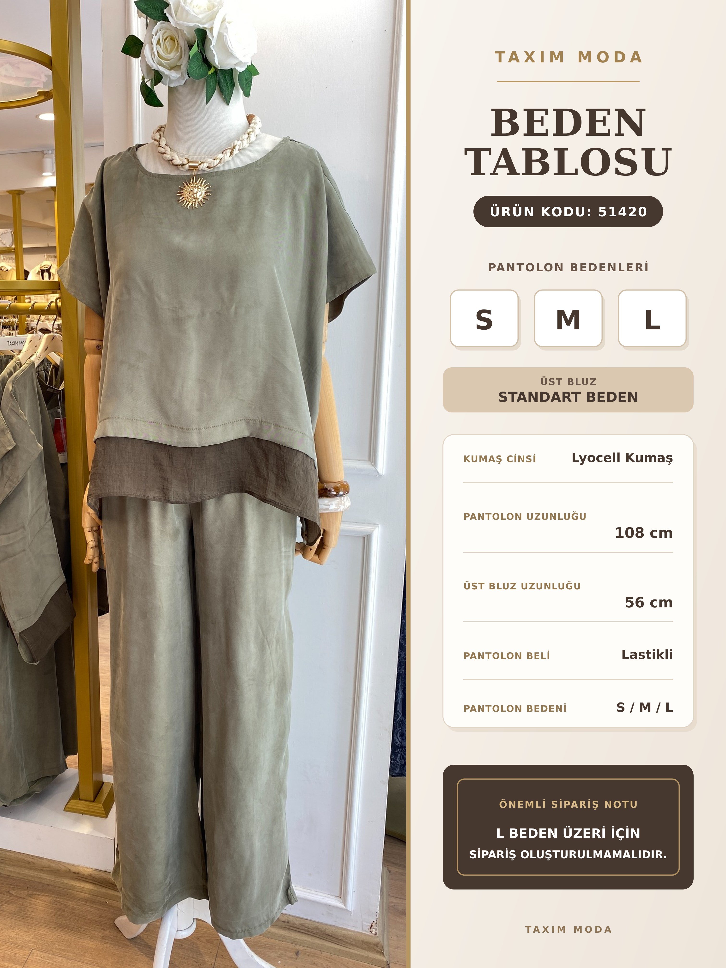 BLUZ PANTOLON TAKIM