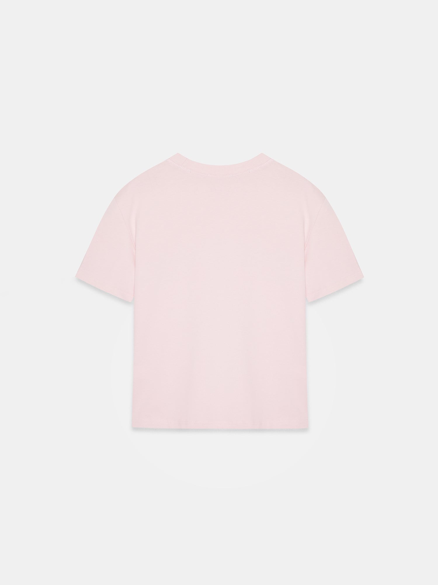 Dekoratif Dikişli Bisiklet Yaka Tshirt