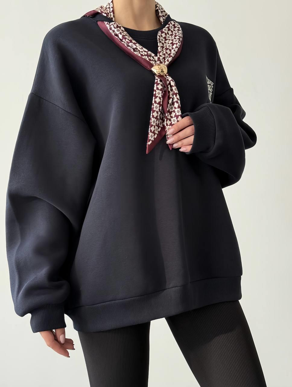 Fular Detaylı Sweatshirt
