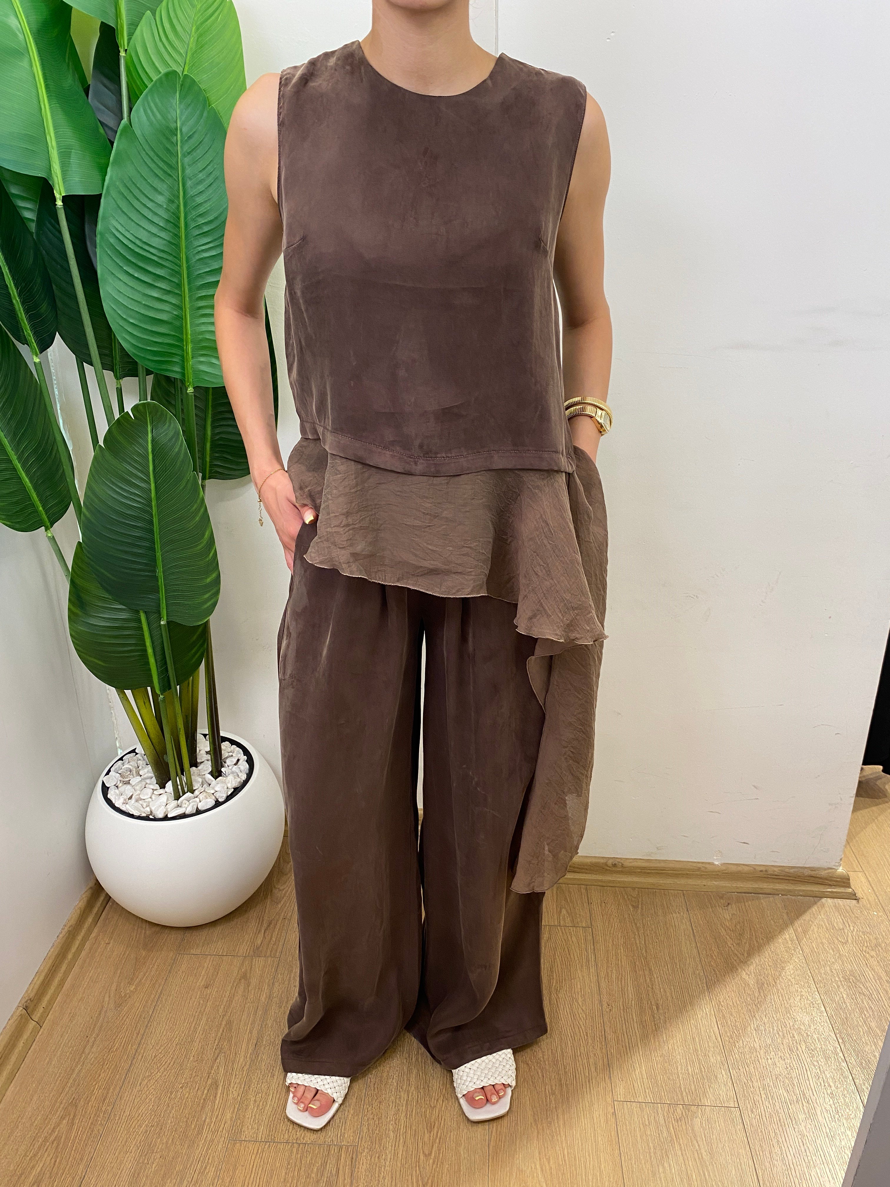 GARNİLİ BLUZ TAKIM