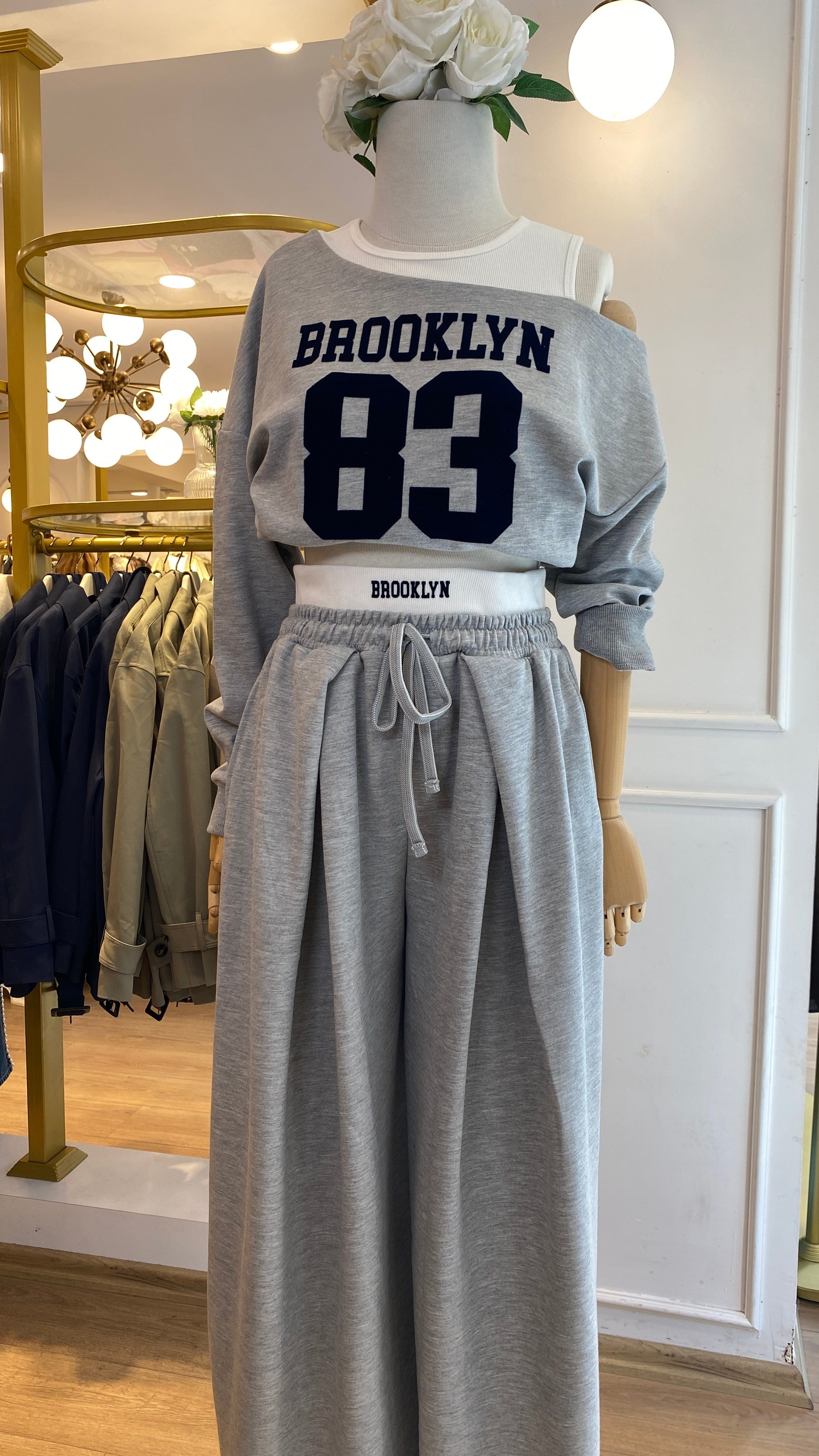 Kaşkorse Detaylı Eşofman
