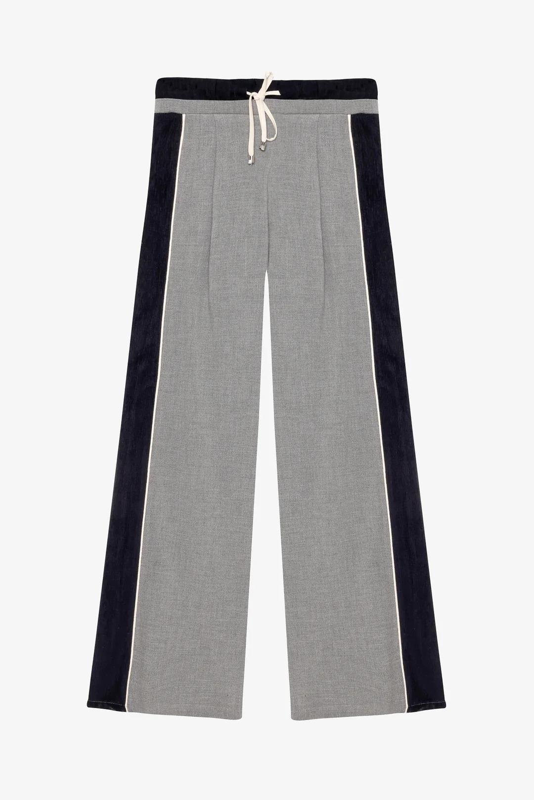 Kumaş Matchli Pantolon