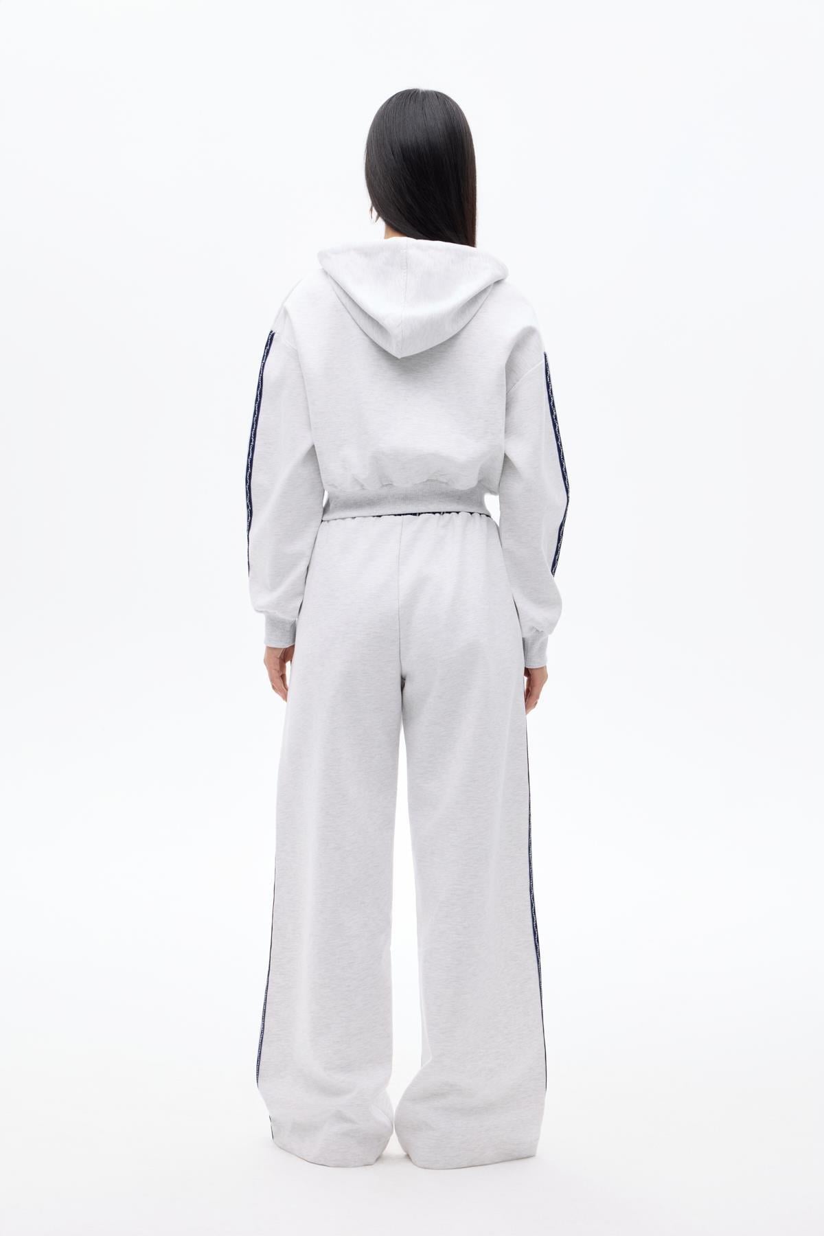 Kumaş Matchli Sweatshirt