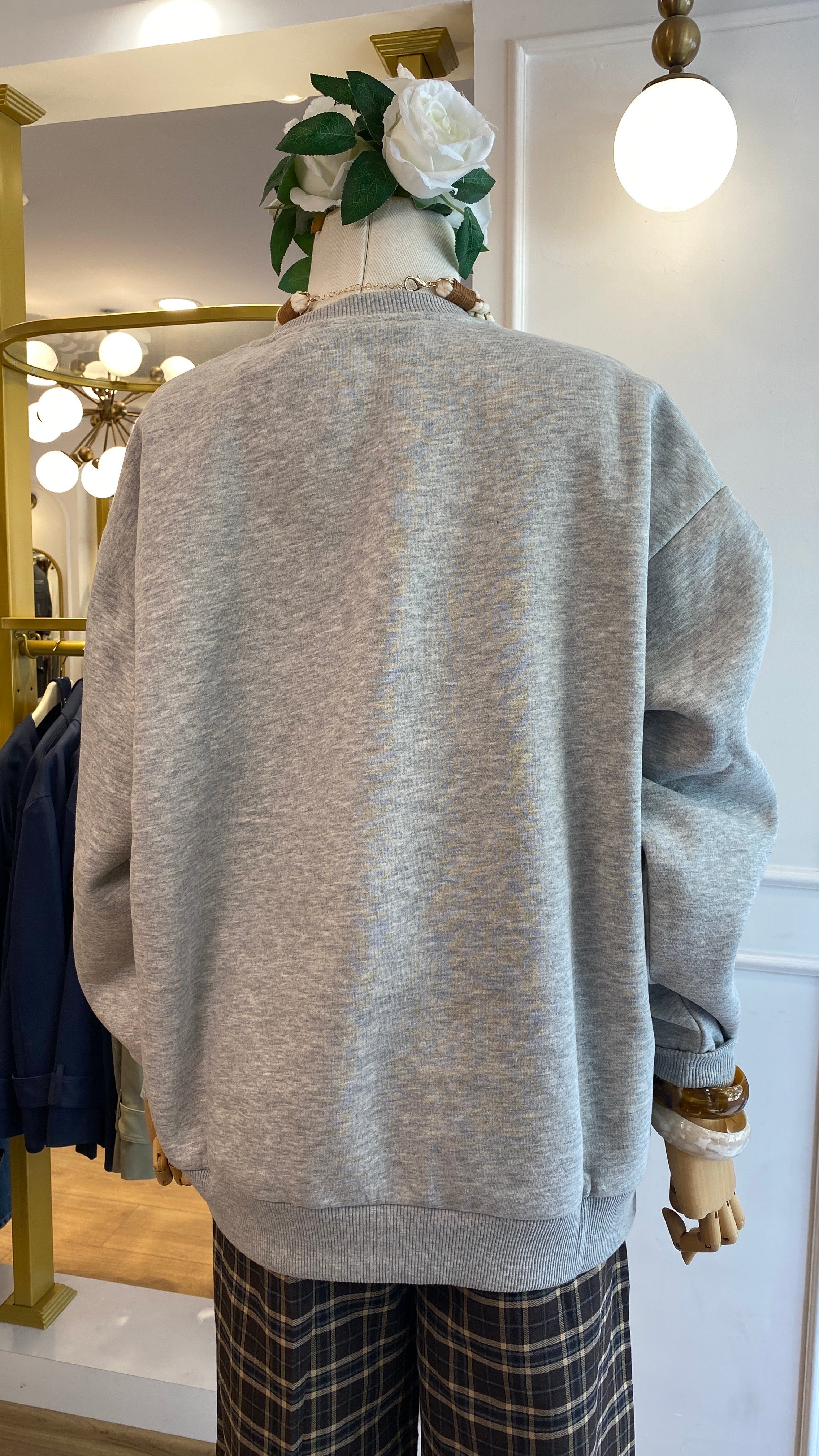 Nakış Detaylı Sweatshirt