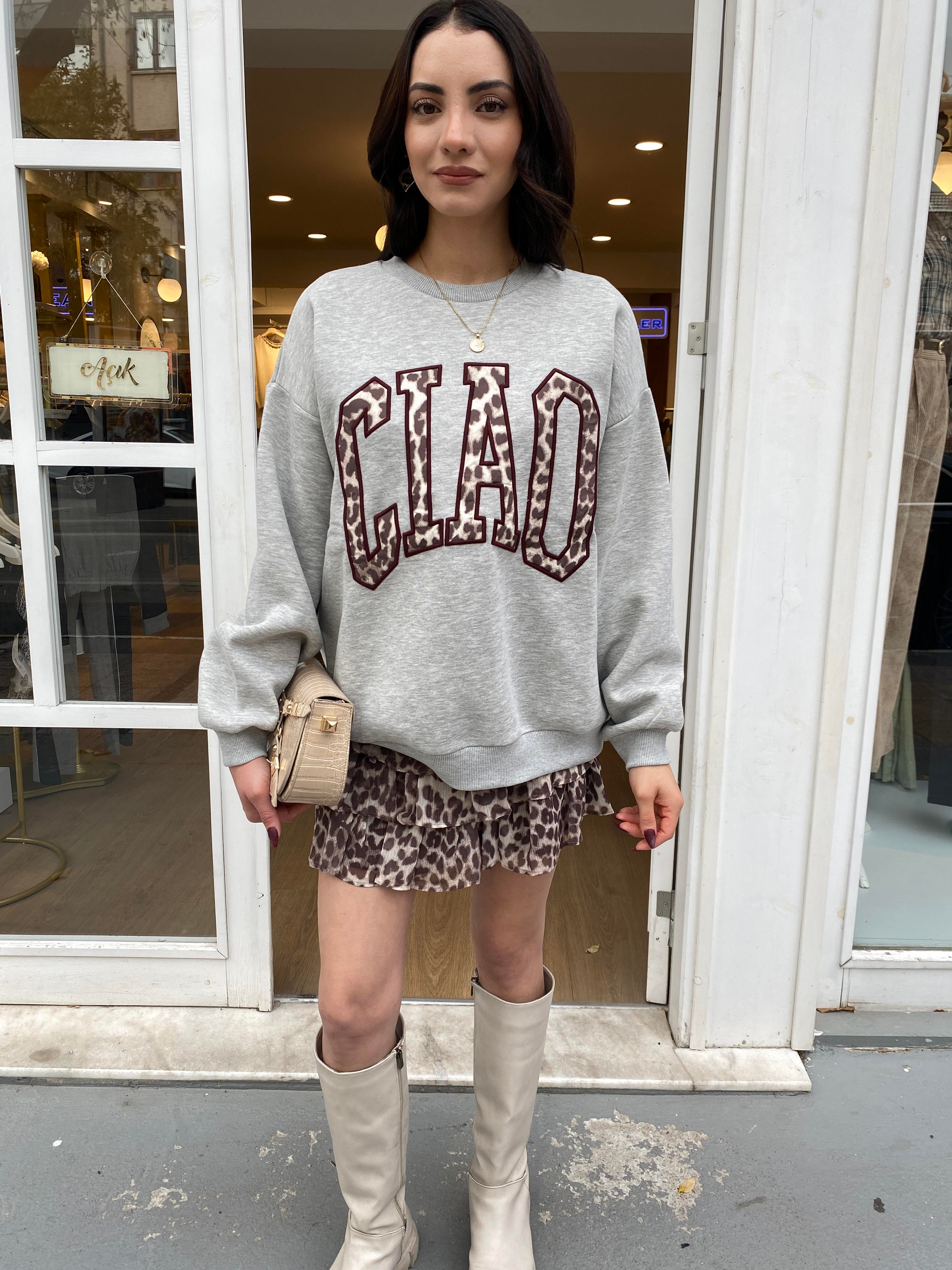 Nakış Detaylı Sweatshirt