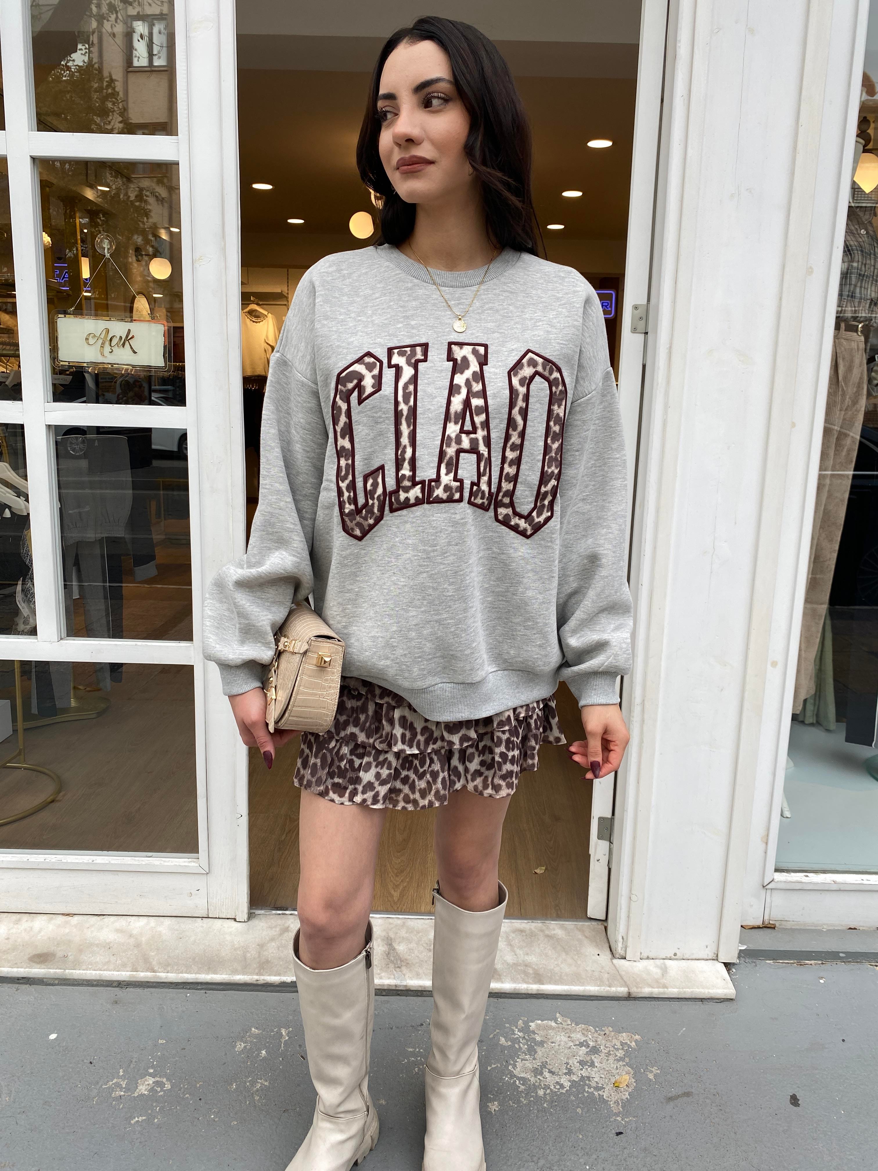 Nakış Detaylı Sweatshirt