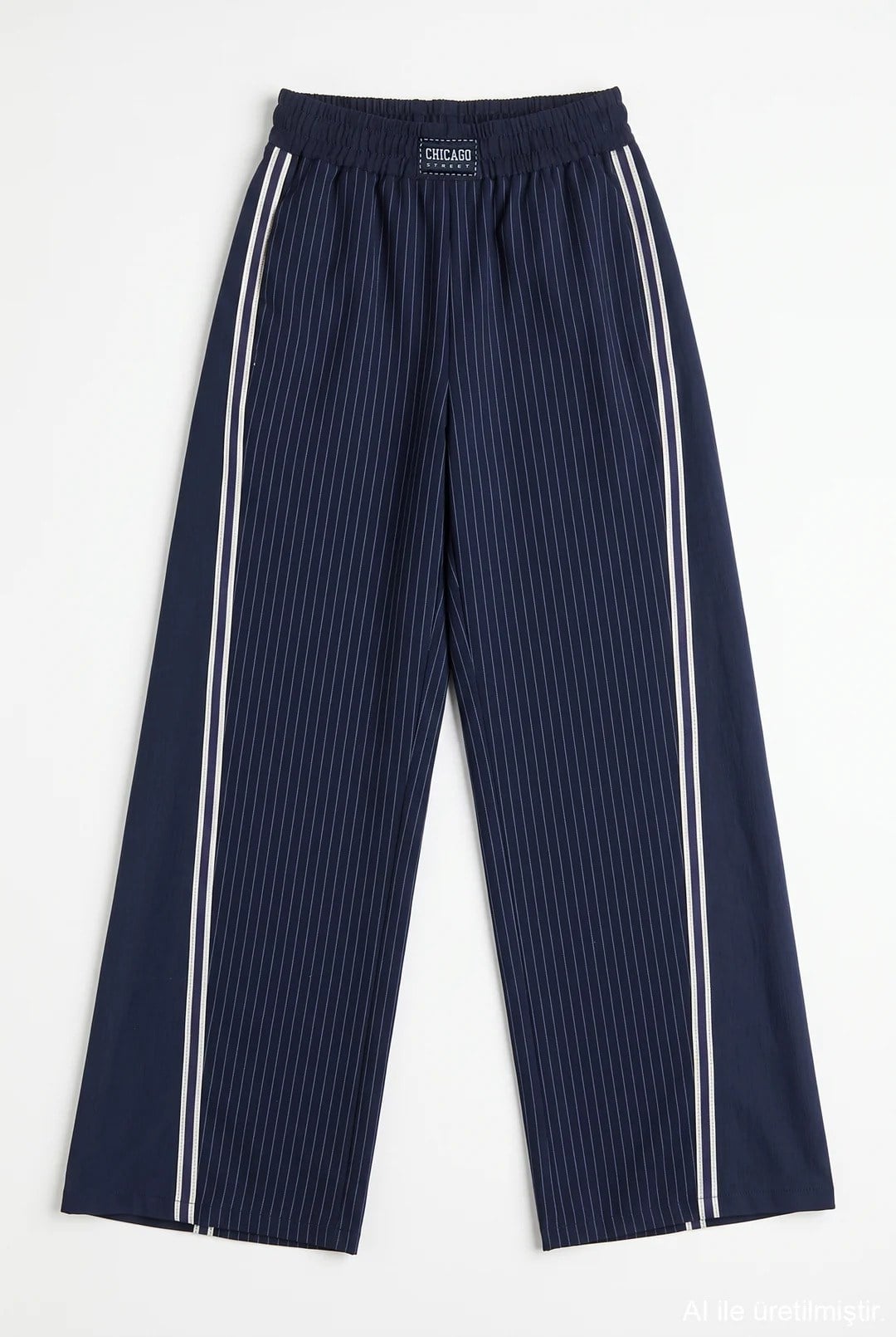 Şerit Detaylı Pantolon