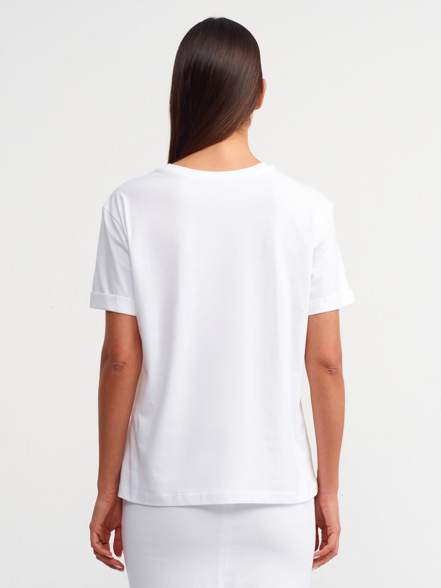 Taşlı T-shirt