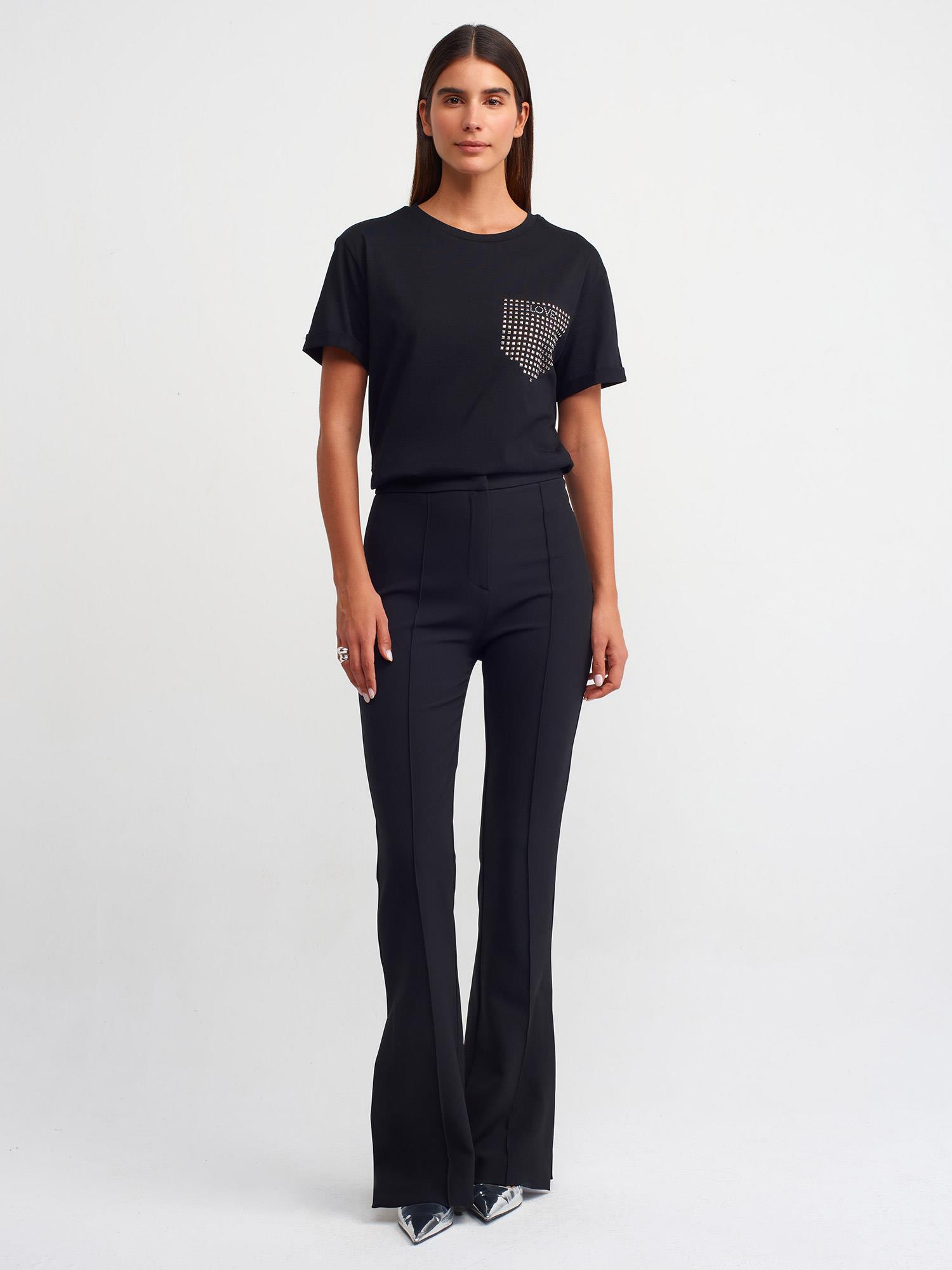 Taşlı T-shirt