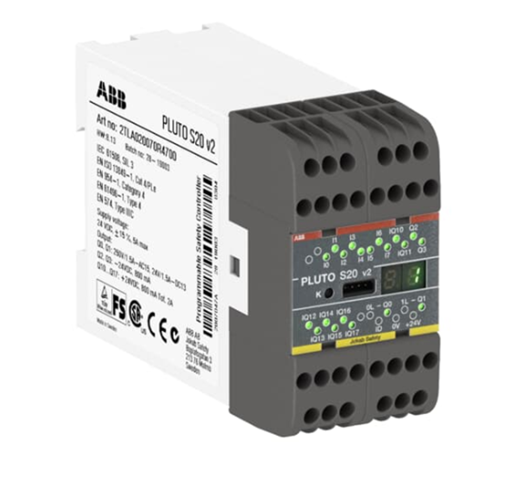 Pluto S20 v2, Safety-PLC
