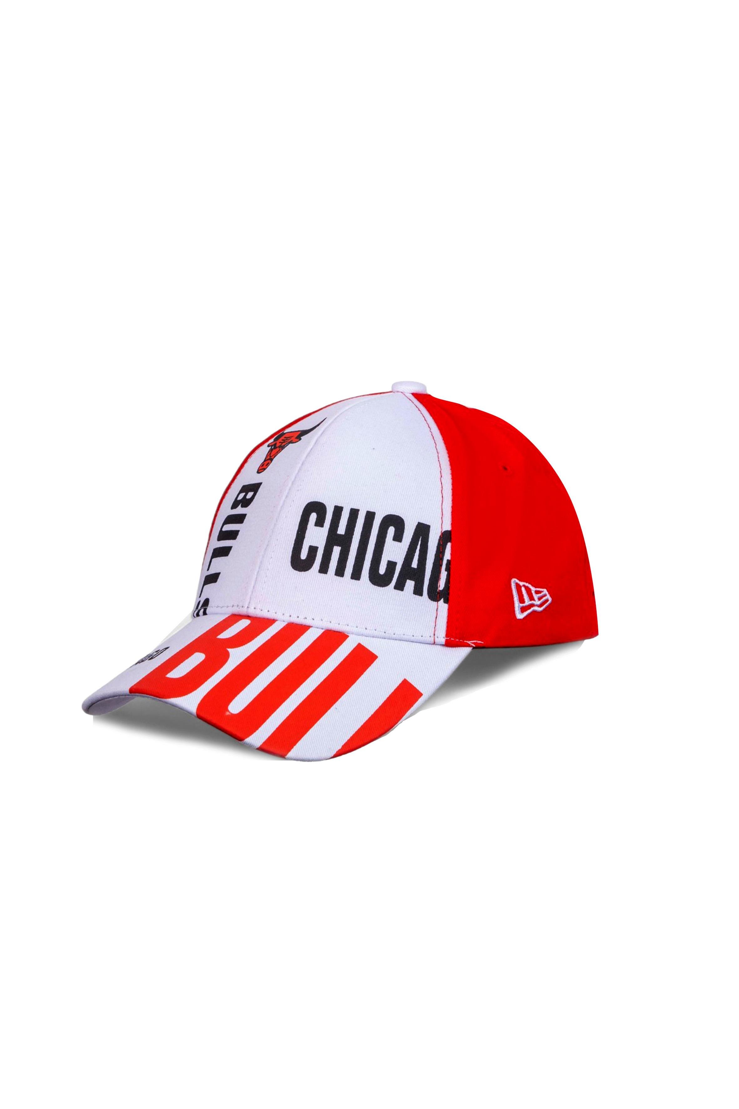 Beyaz Chicago Bulls Basketbol Beyzbol Şapkası
