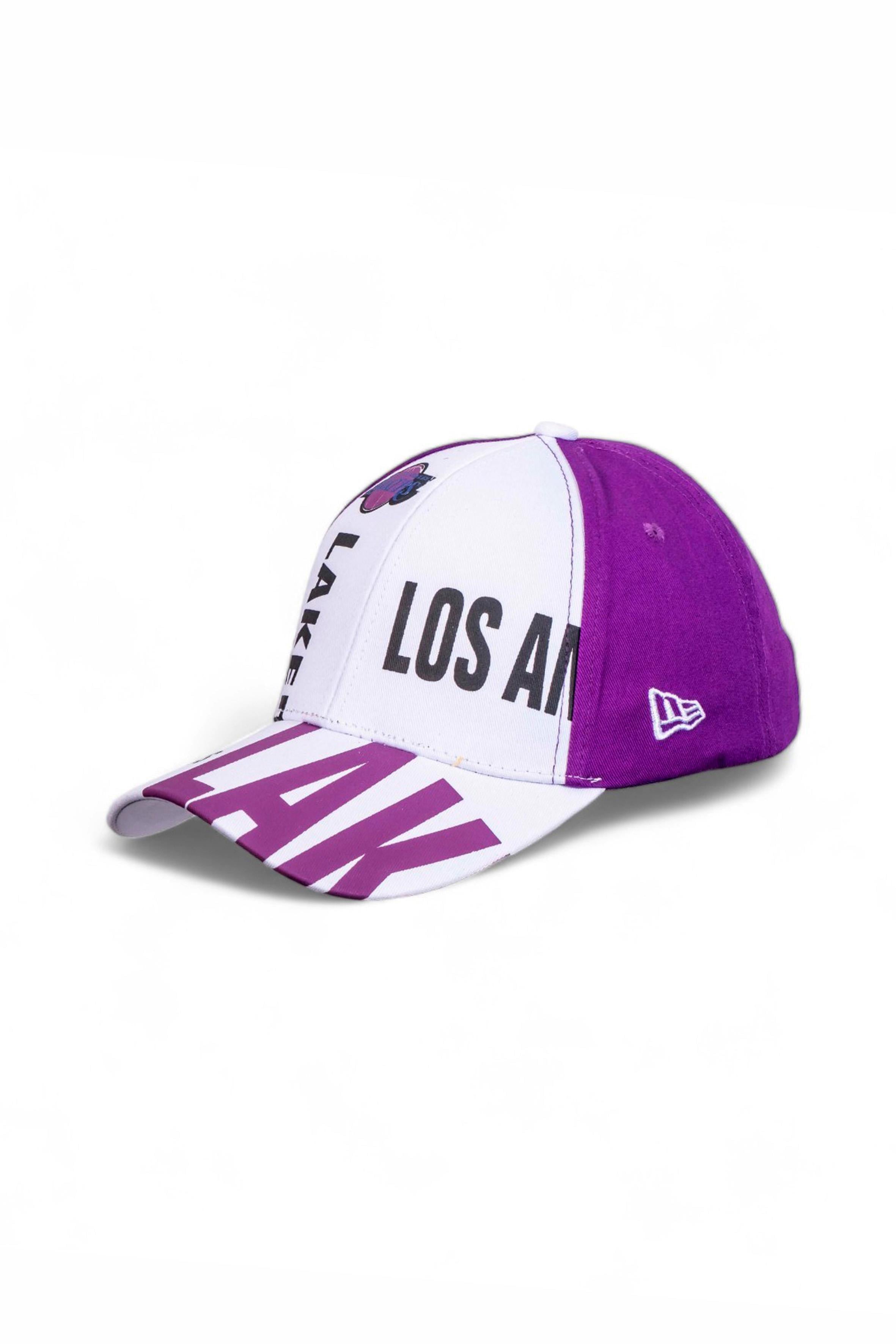 Beyaz Los Angeles Lakers Basketbol Beyzbol Şapkası