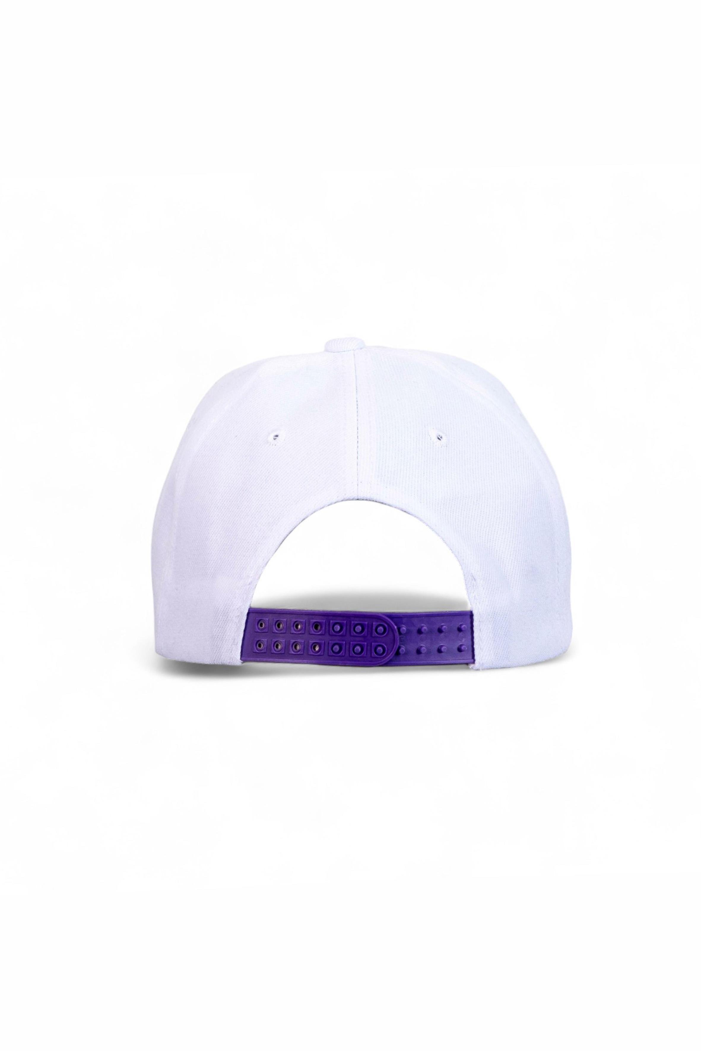 Beyaz Los Angeles Lakers Basketbol Snapback Şapka