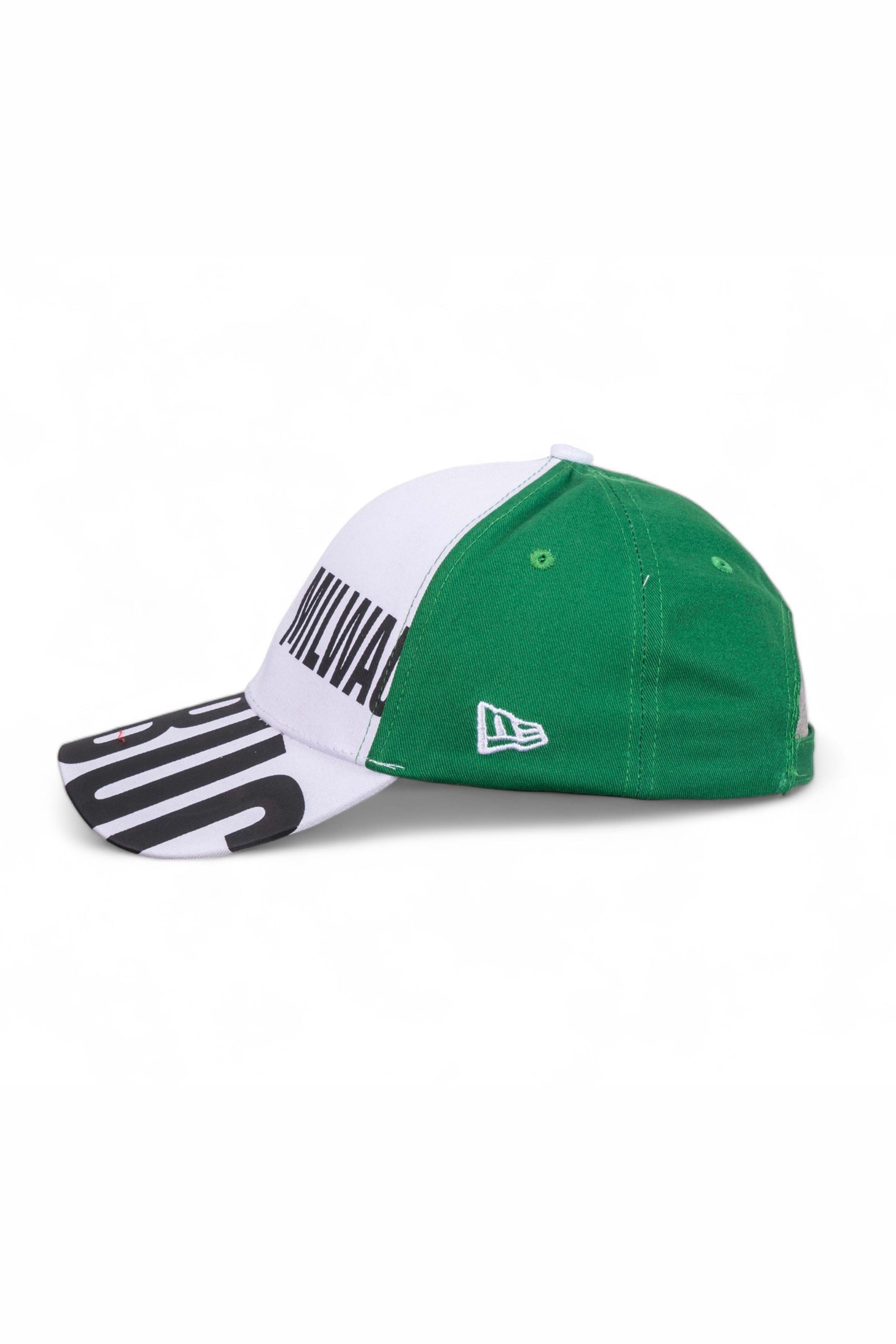 Beyaz Milwaukee Bucks Basketbol Beyzbol Şapkası