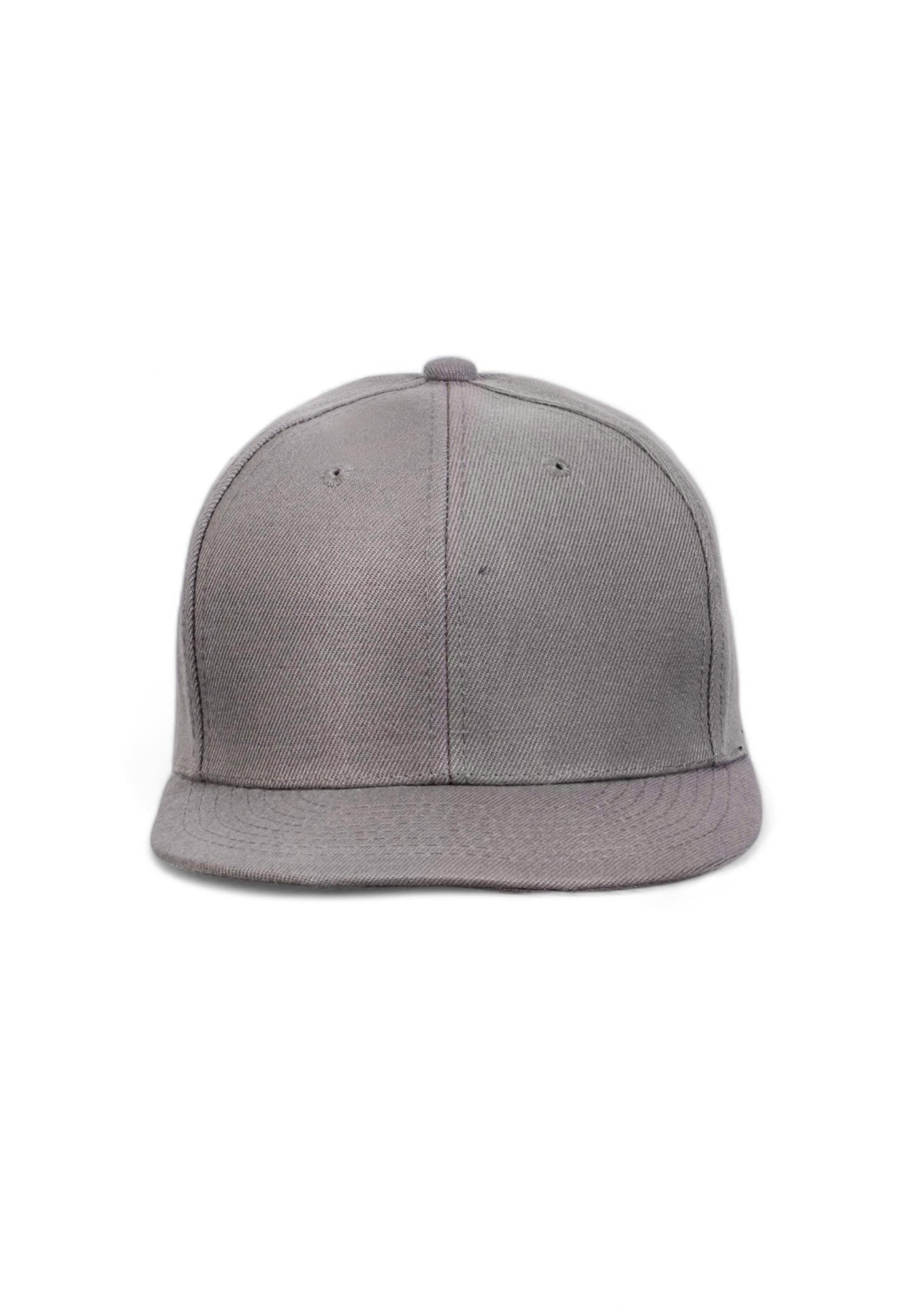 Hip Hop Cap Şapka Snapback Cap Düz Gri Kep Şapka