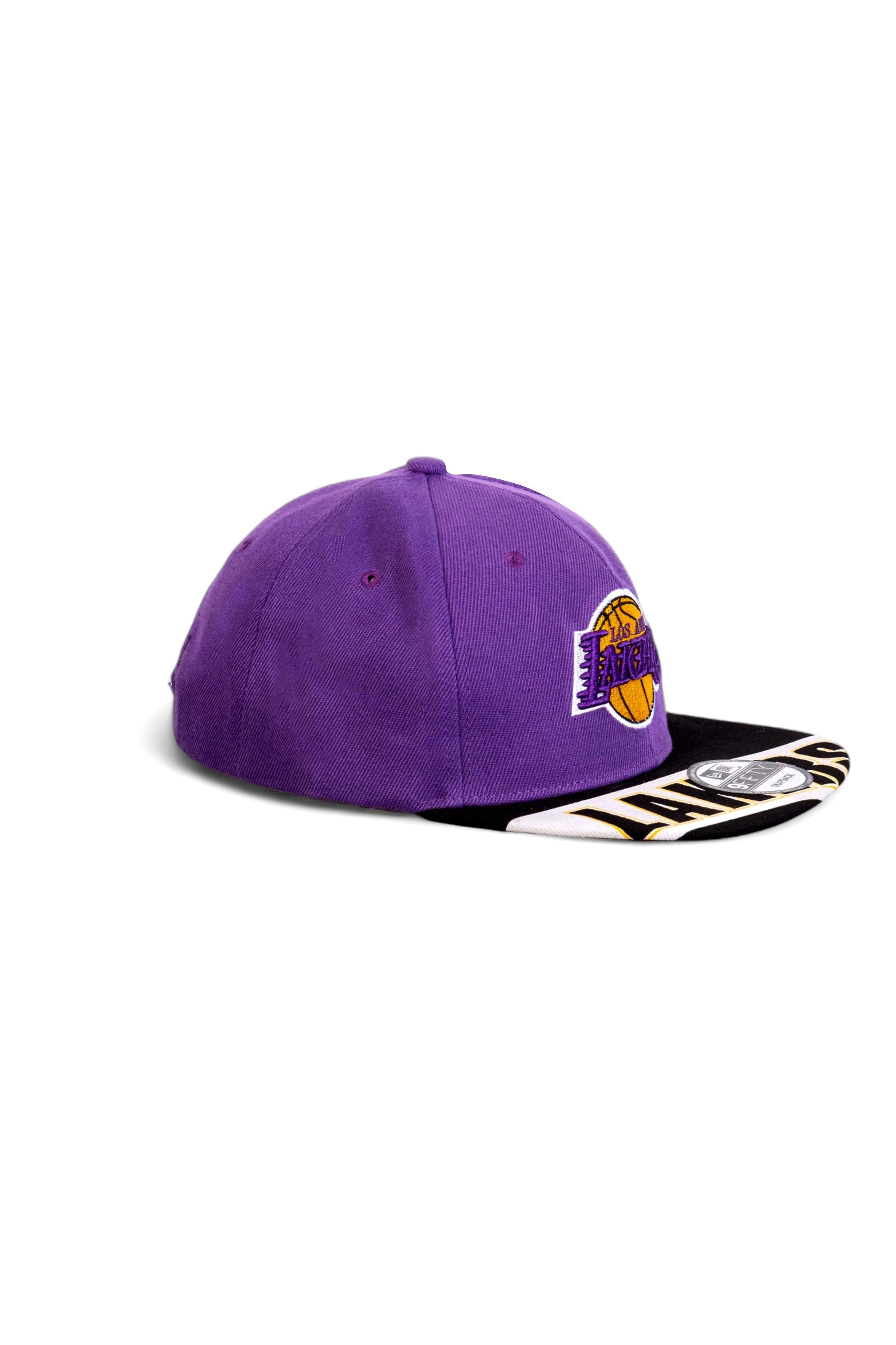 Mor Los Angeles Lakers Basketbol Snapback Şapka