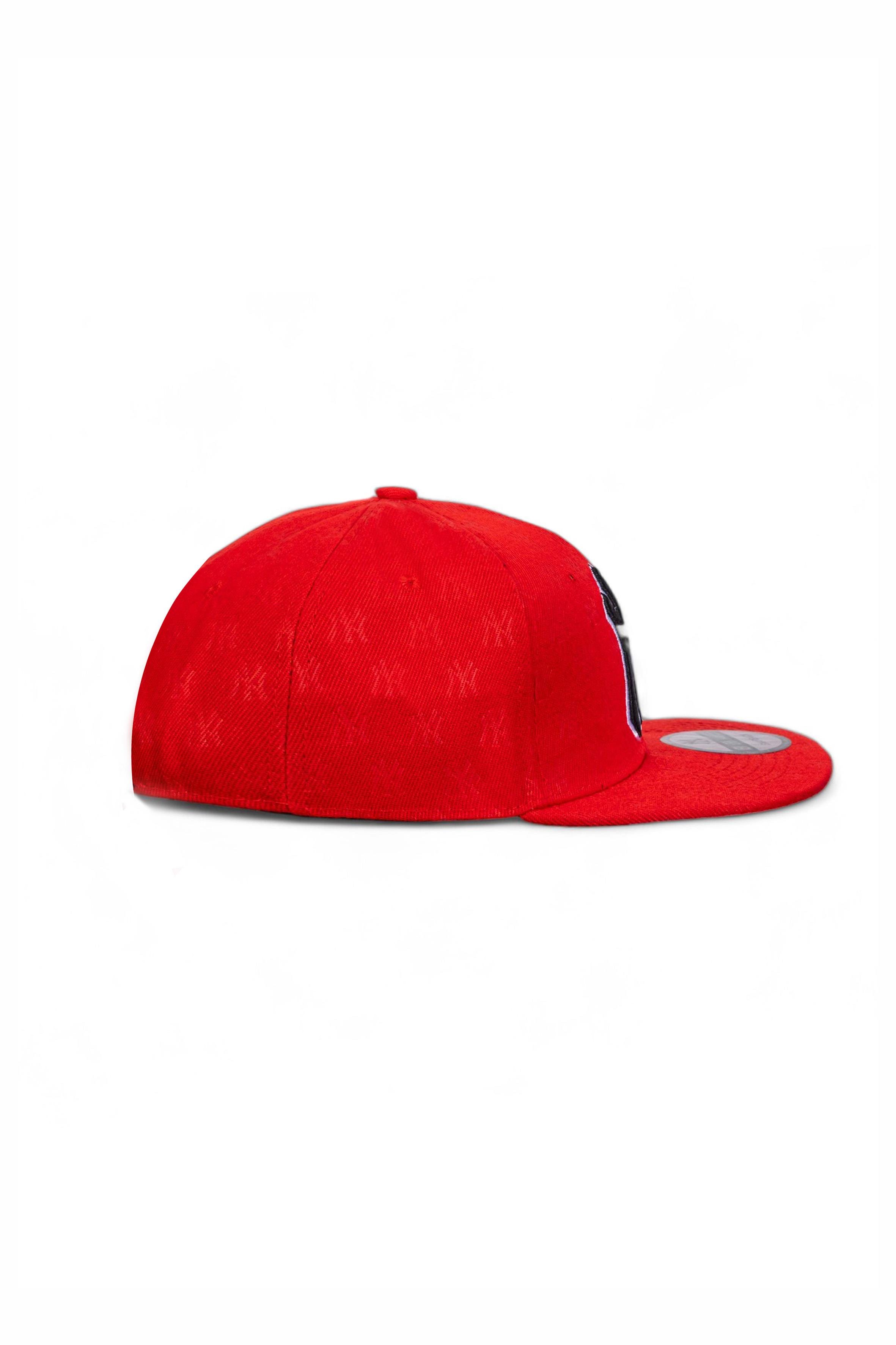 New York Dijital Baskılı Unisex Kırmızı Snapback Şapka