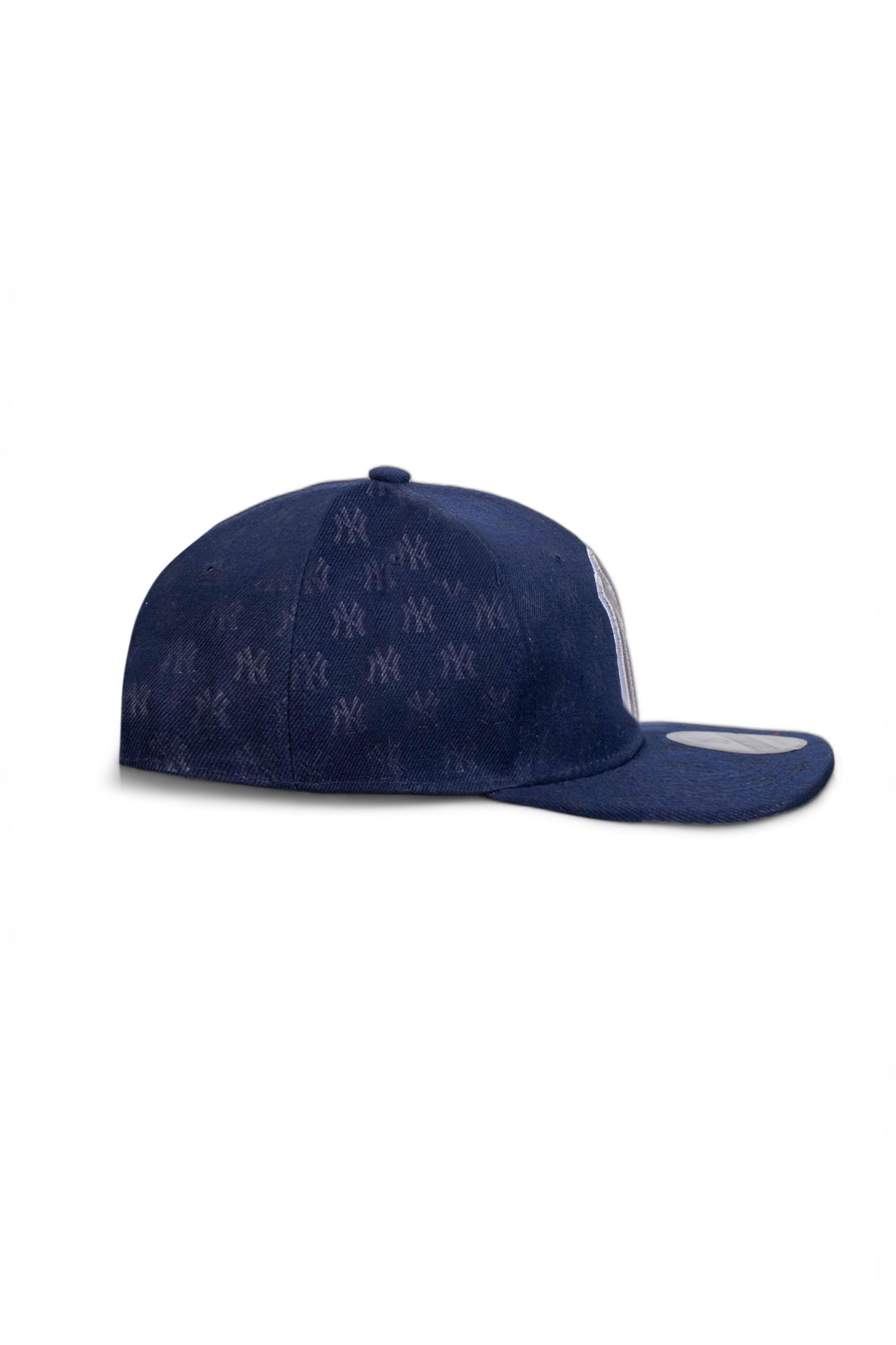 New York Dijital Baskılı Unisex Lacivert  Snapback Şapka