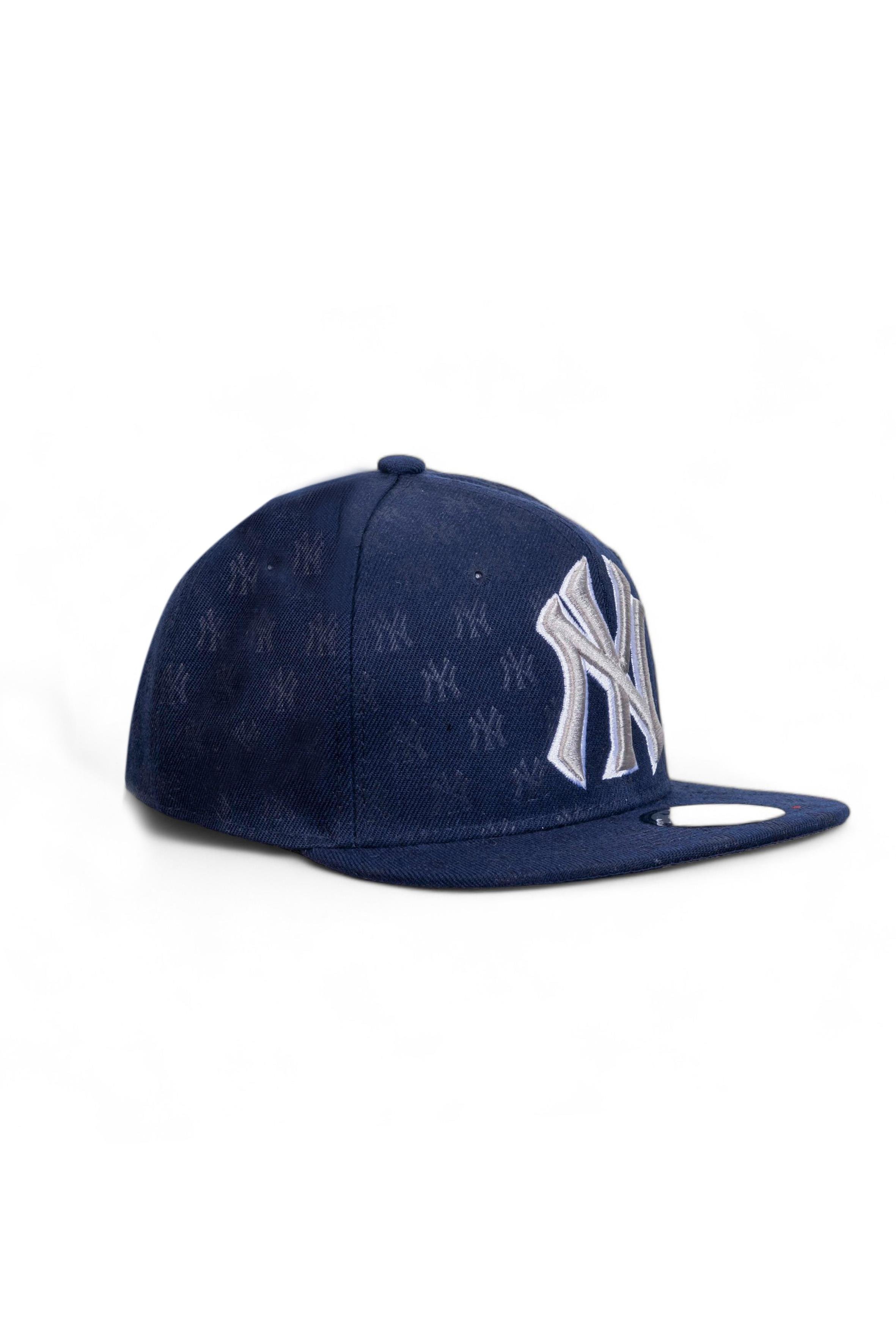New York Dijital Baskılı Unisex Lacivert  Snapback Şapka