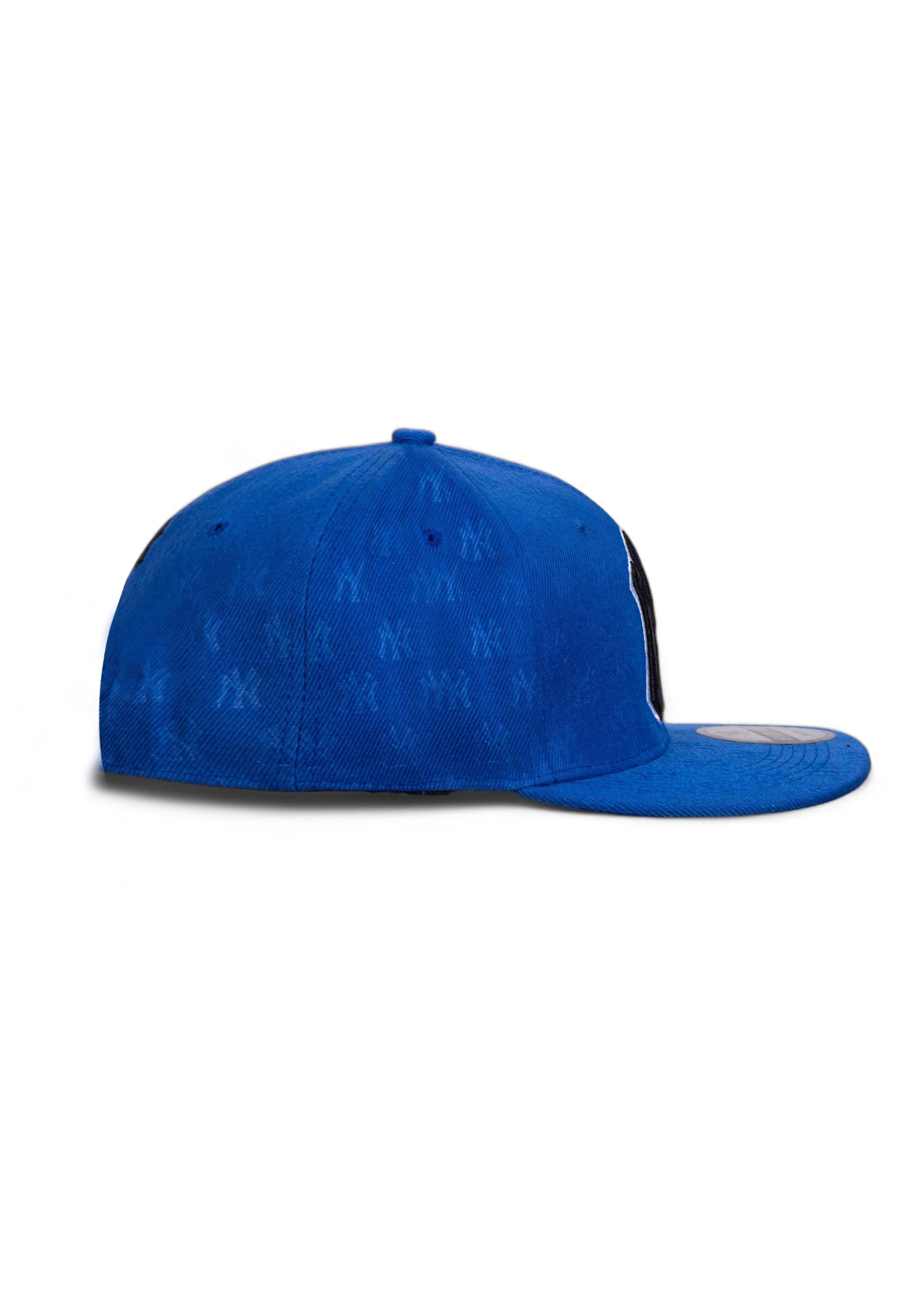 New York Dijital Baskılı Unisex Saxs Mavisi Snapback Şapka
