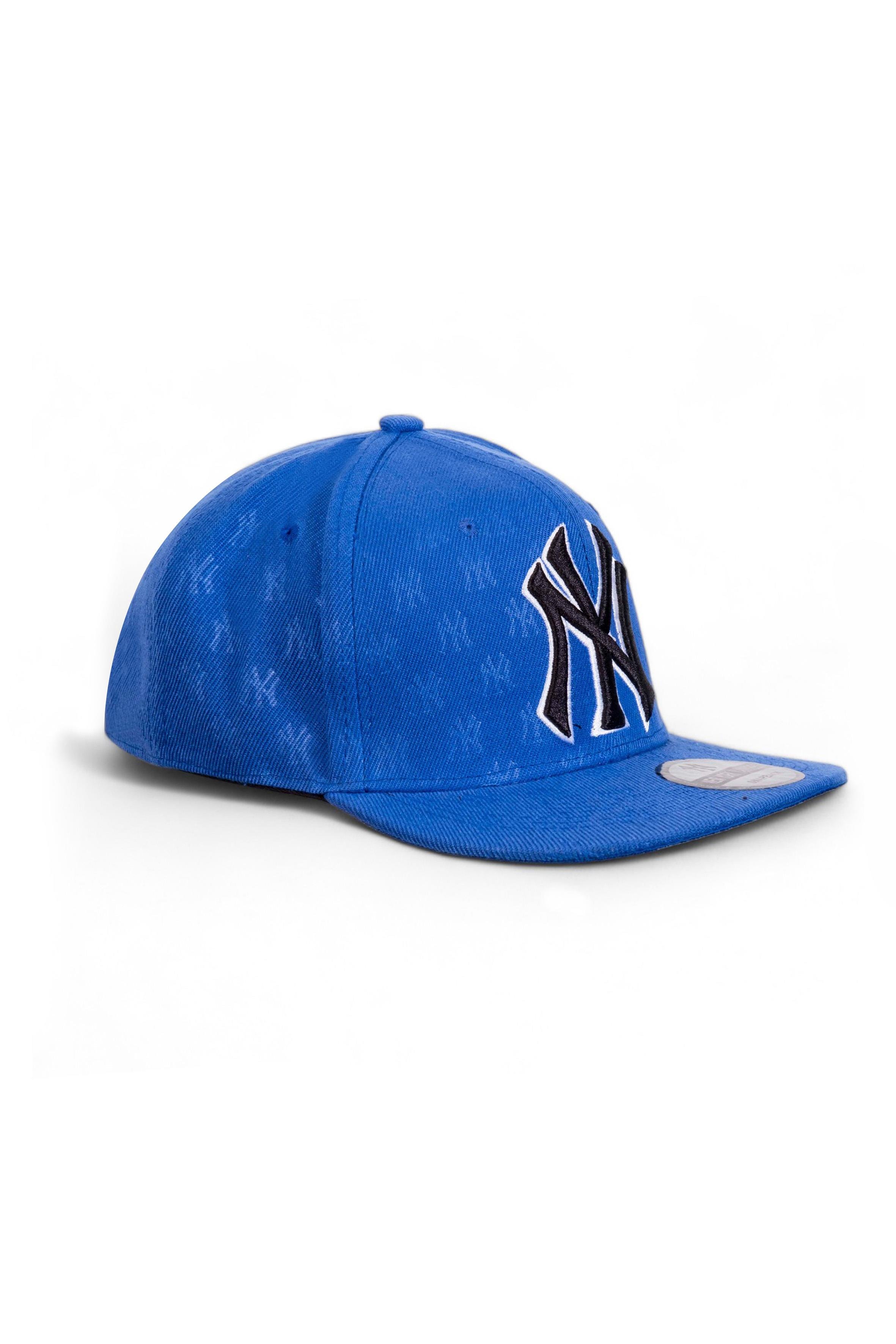 New York Dijital Baskılı Unisex Saxs Mavisi Snapback Şapka