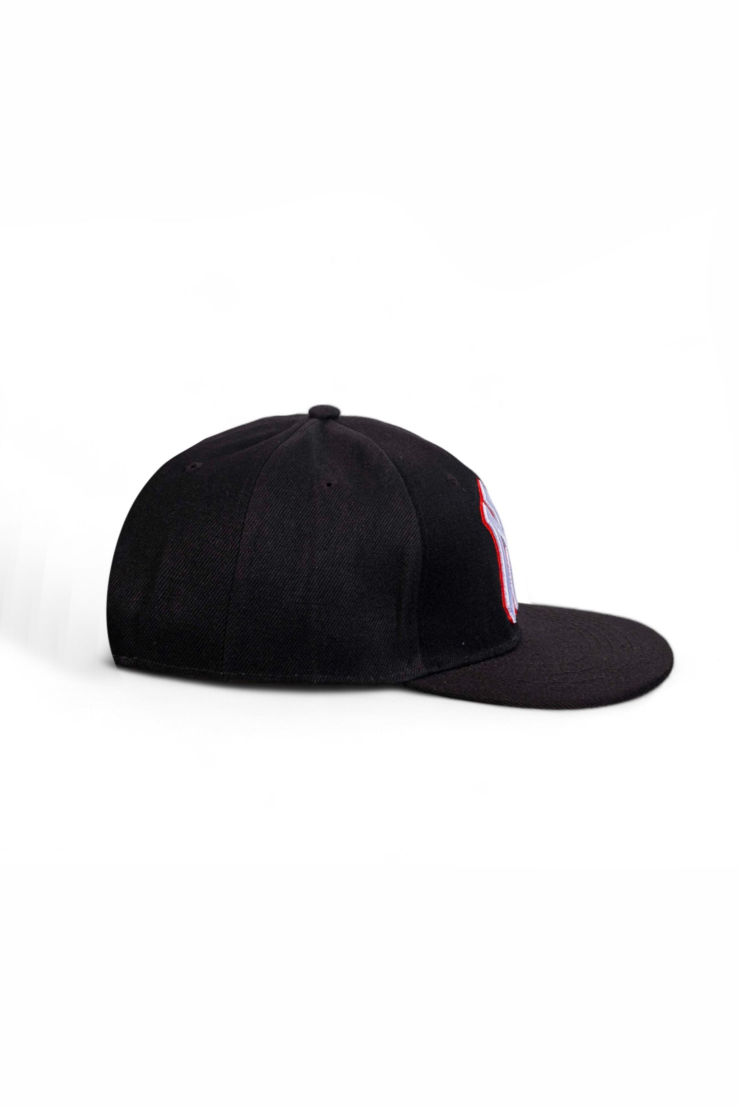 New York Unisex Siyah Renk Beyaz Nakış  Snapback Şapka