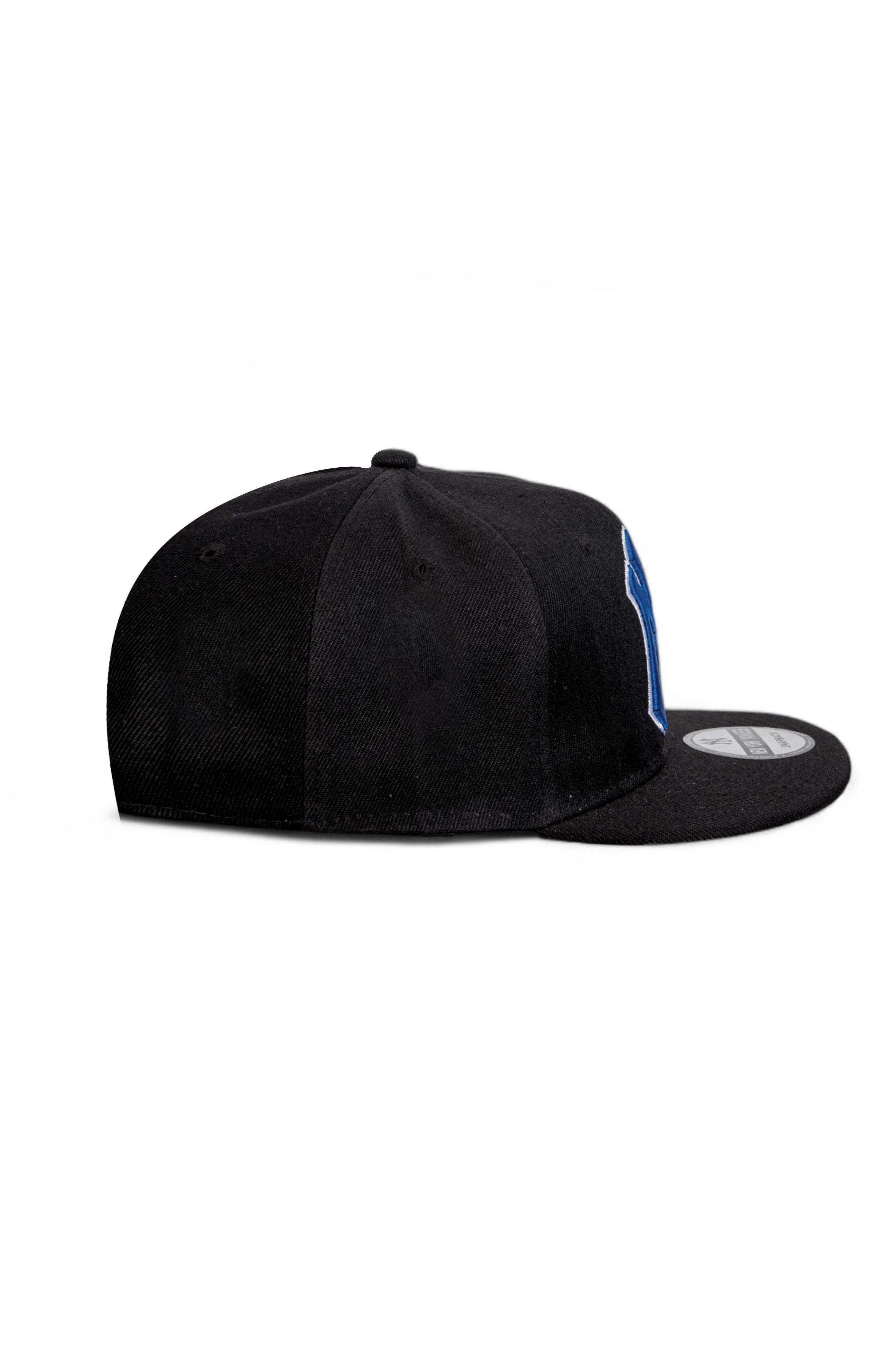 New York Unisex Siyah Renk Mavi Nakış  Snapback Şapka