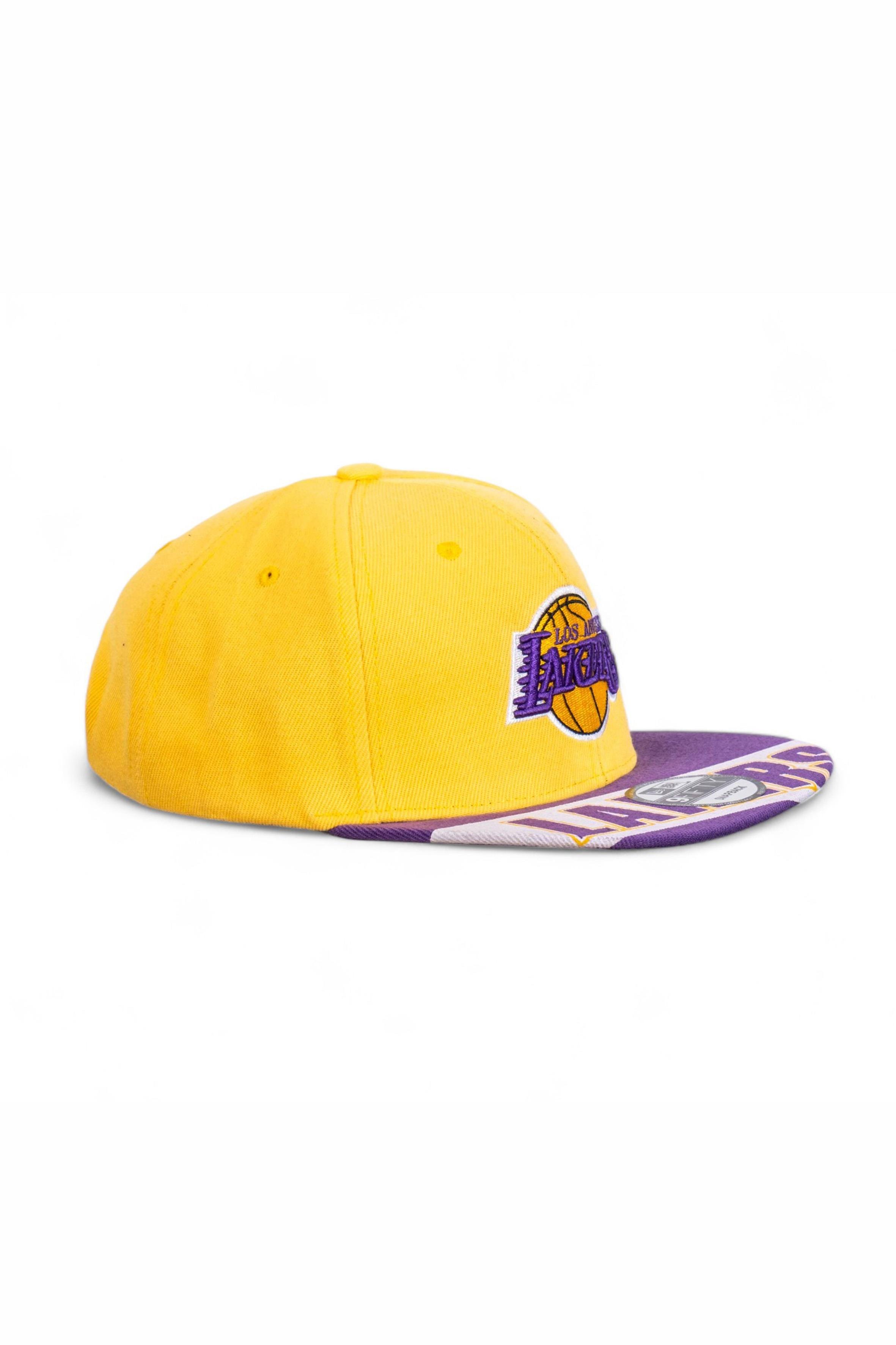 Sarı Los Angeles Lakers Basketbol Snapback Şapka