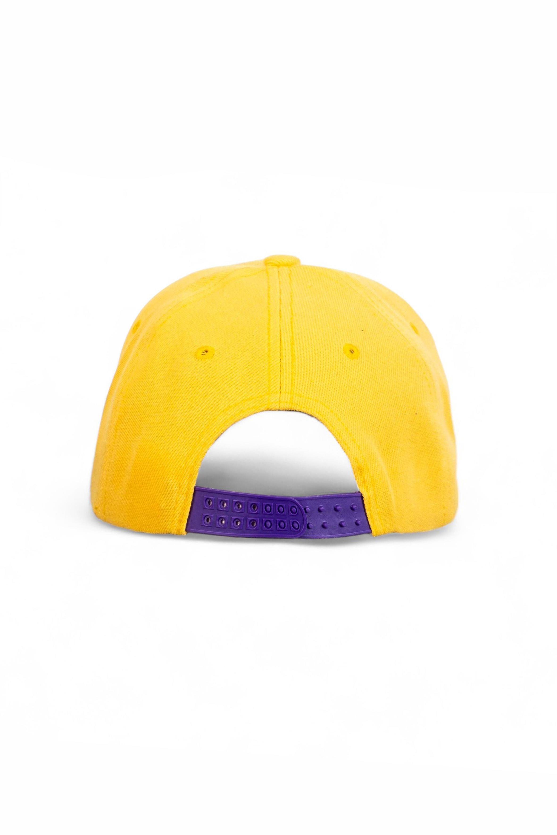 Sarı Los Angeles Lakers Basketbol Snapback Şapka
