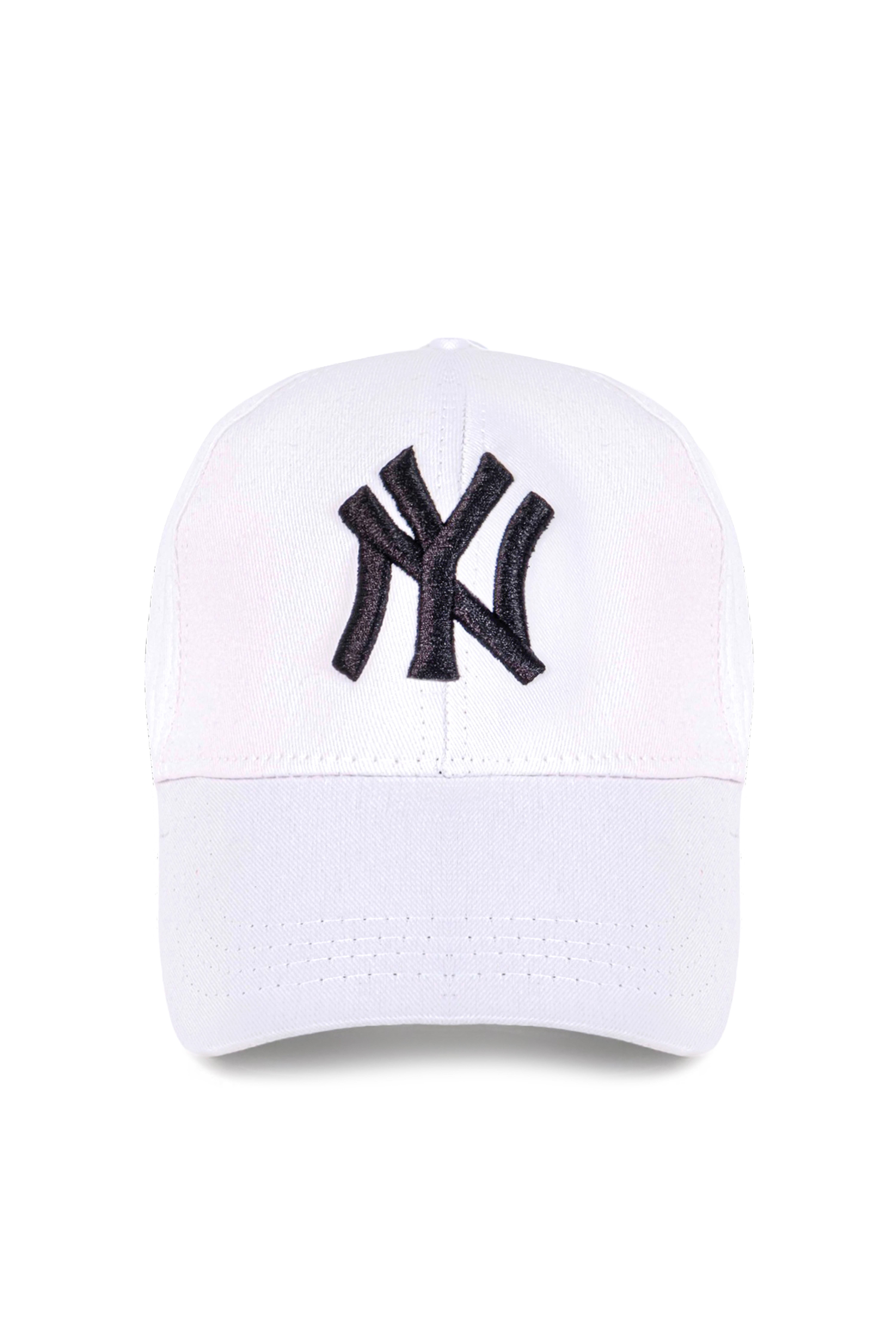 Unisex 2'li Set  Kırmızı ve Beyaz Ny New York Beyz