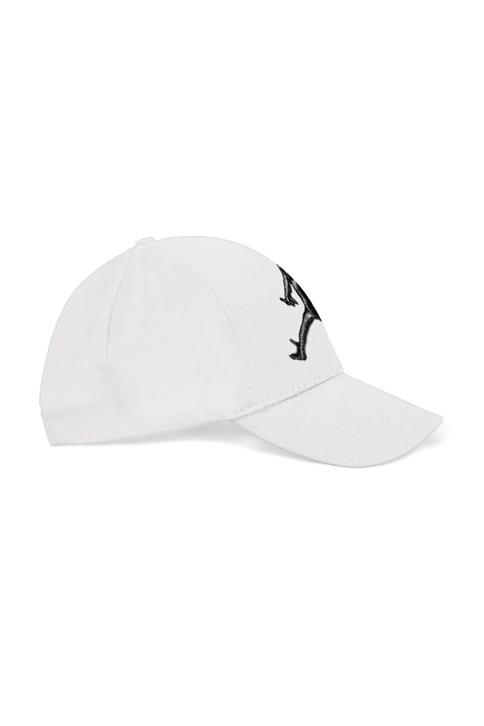 Unisex Beyaz Renk Siyah Logo Beyzbol Jordan Şapka