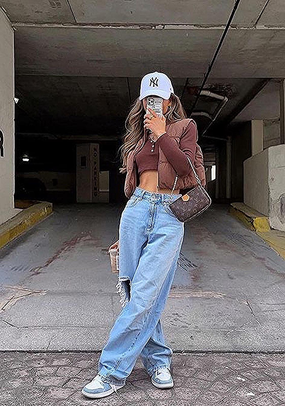 Unisex Beyaz Renk Siyah Logo Beyzbol Ny New York Şapka