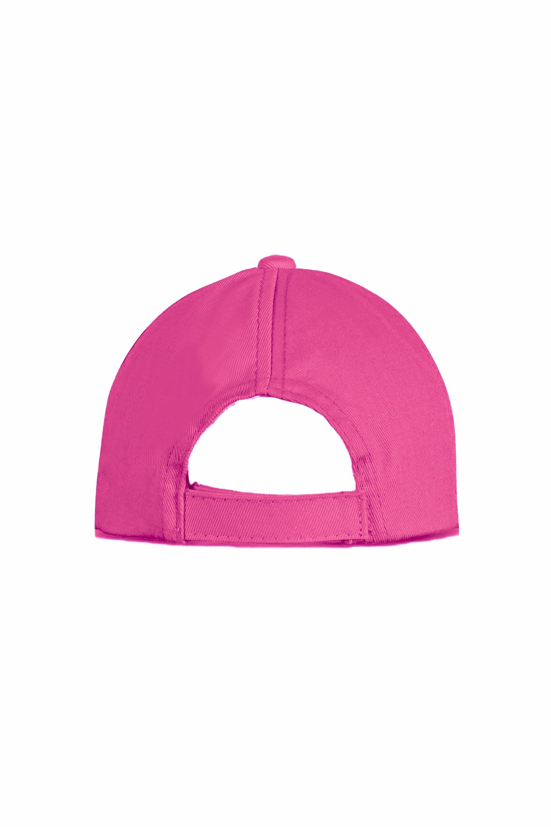 Unisex Fuşya Renk Beyaz Logo Beyzbol Ny Nakışlı Şapka