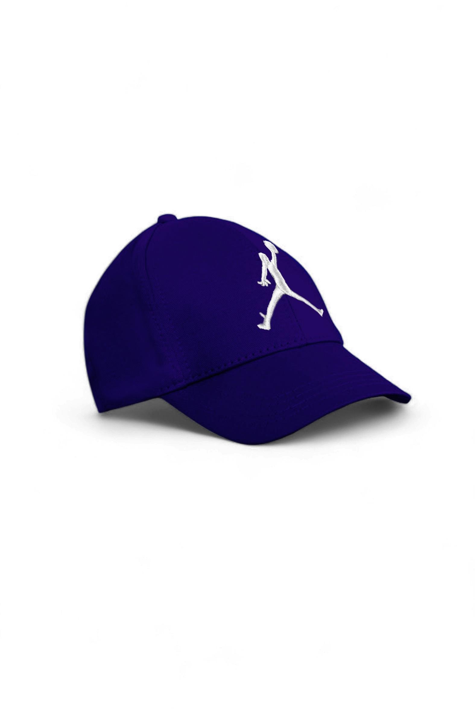 Unisex Lacivert  Renk Beyaz Logo Beyzbol Jordan Şapka