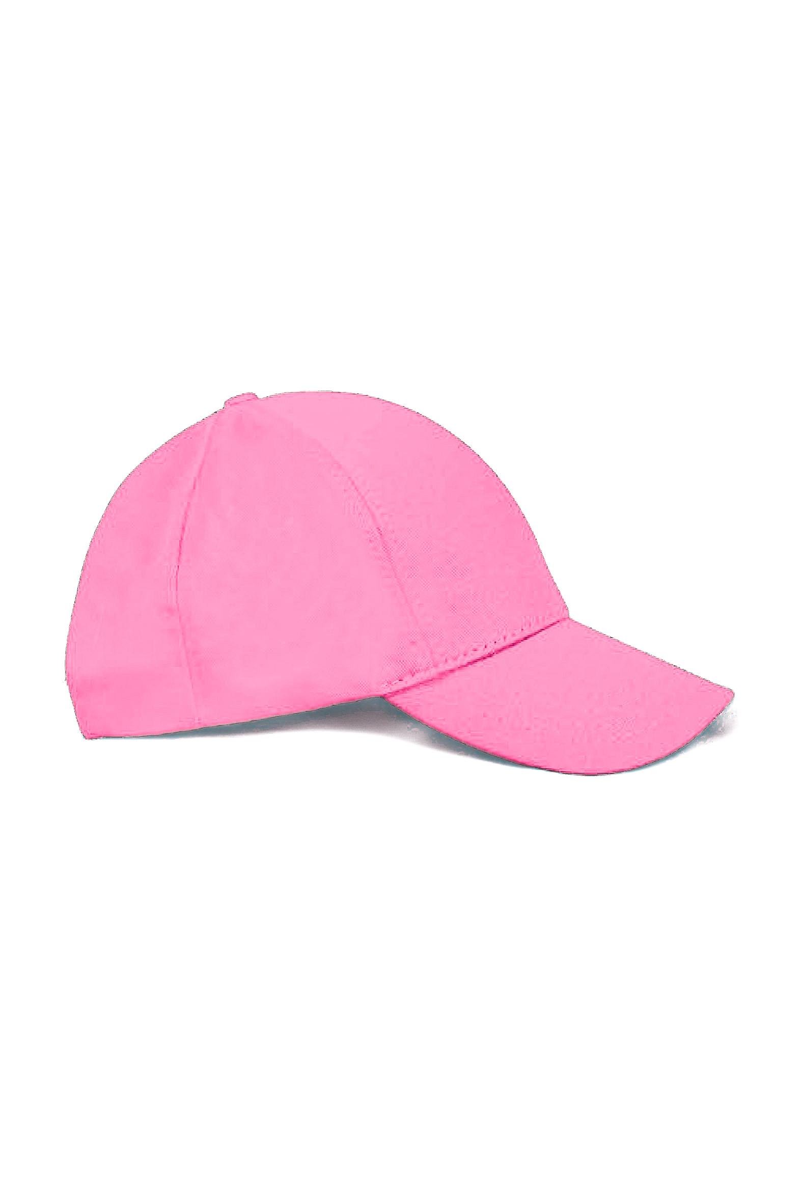 Unisex Pembe Renk Beyzbol Şapka