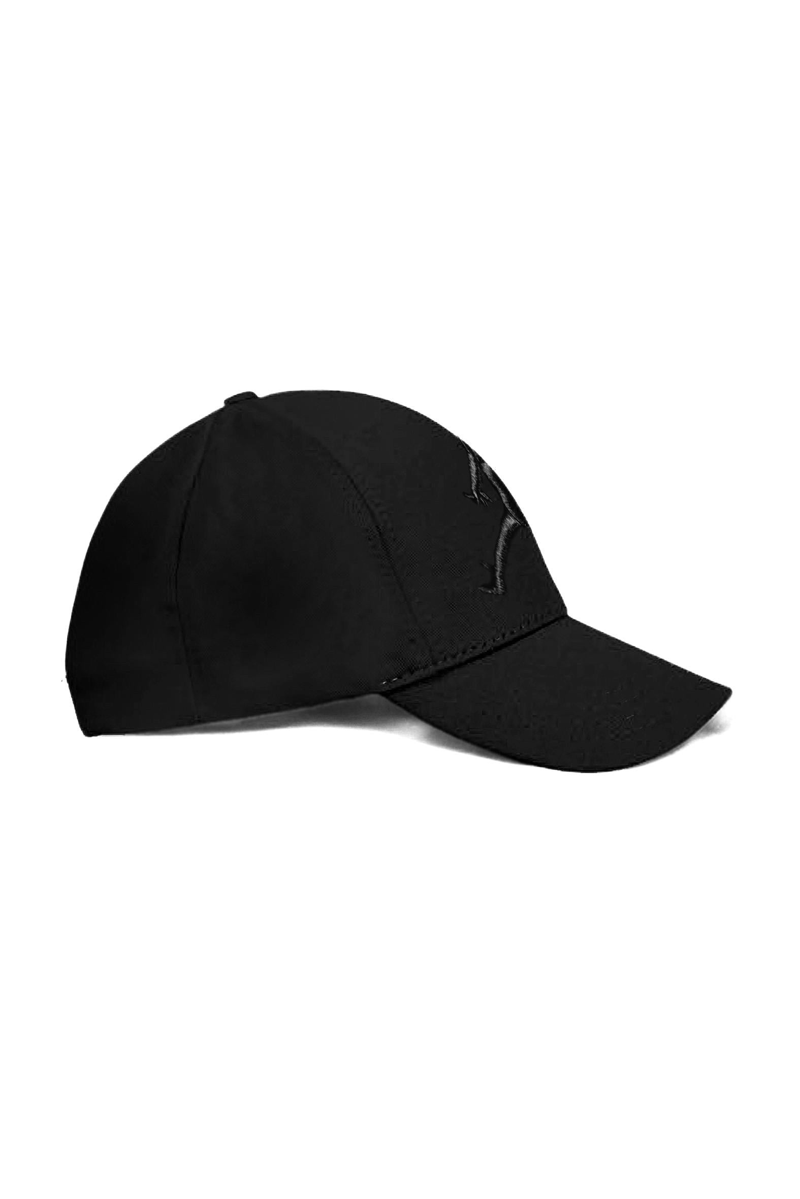 Unisex Siyah Renk Siyah Logo Beyzbol Jordan Şapka