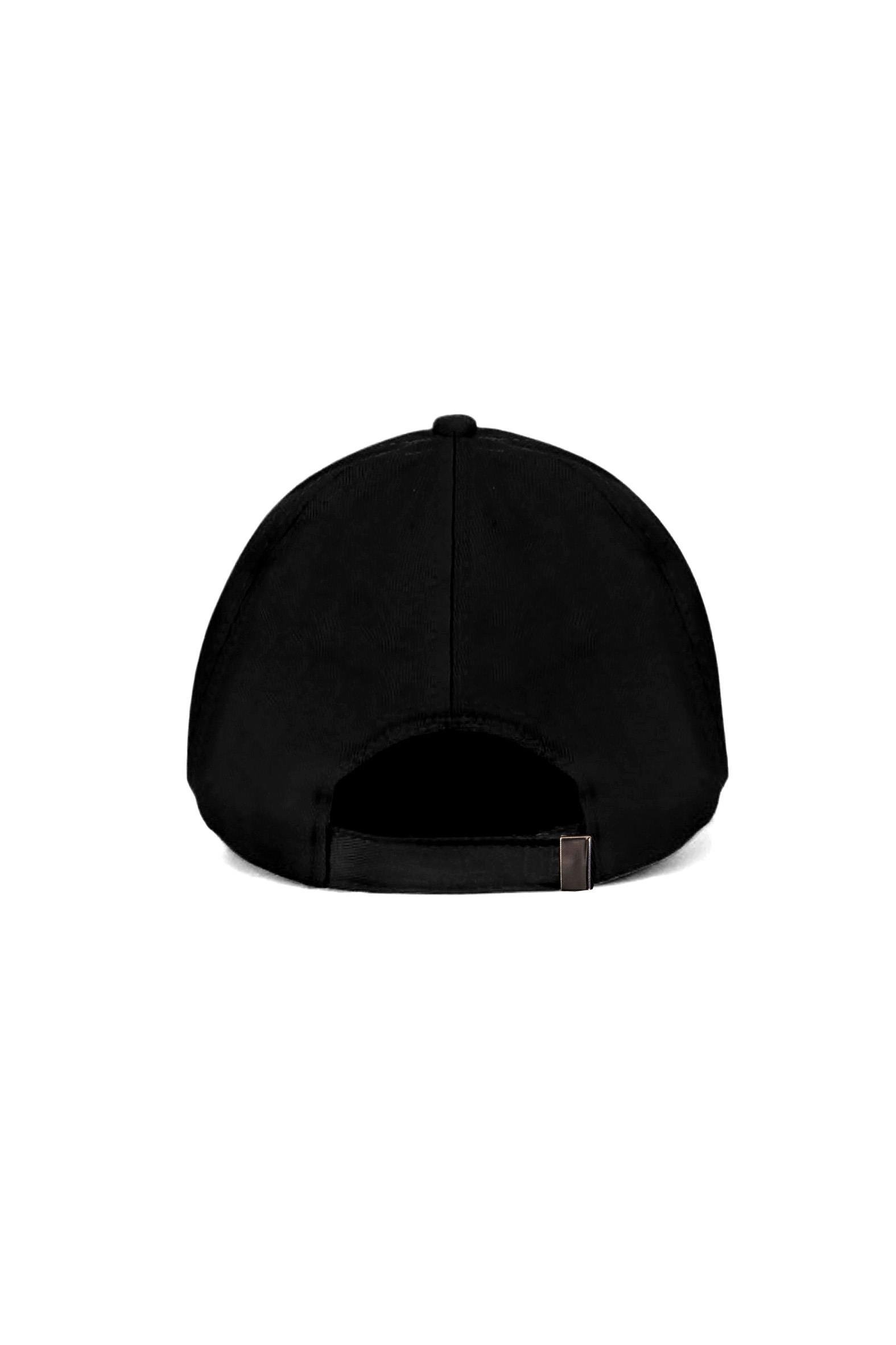 Unisex Siyah Renk Siyah Logo Beyzbol Jordan Şapka