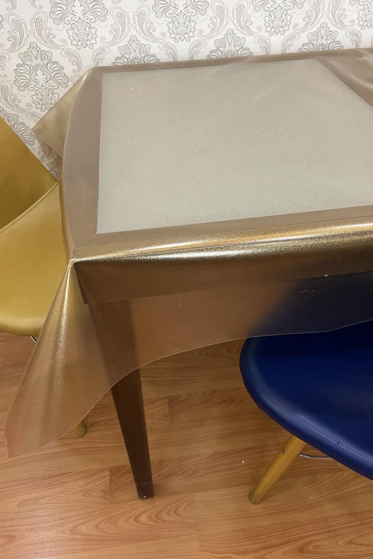 Pvc simli şeffaf Silinebilir Muşamba Masa Örtüsü_001