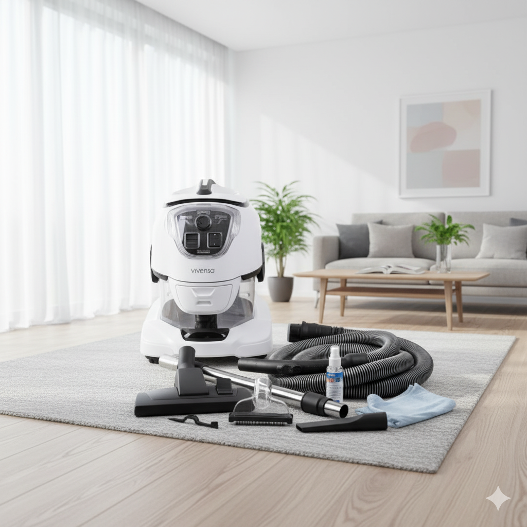 Vivenso Sulu Süpürge Temizlik Ve Sağlık Robotu