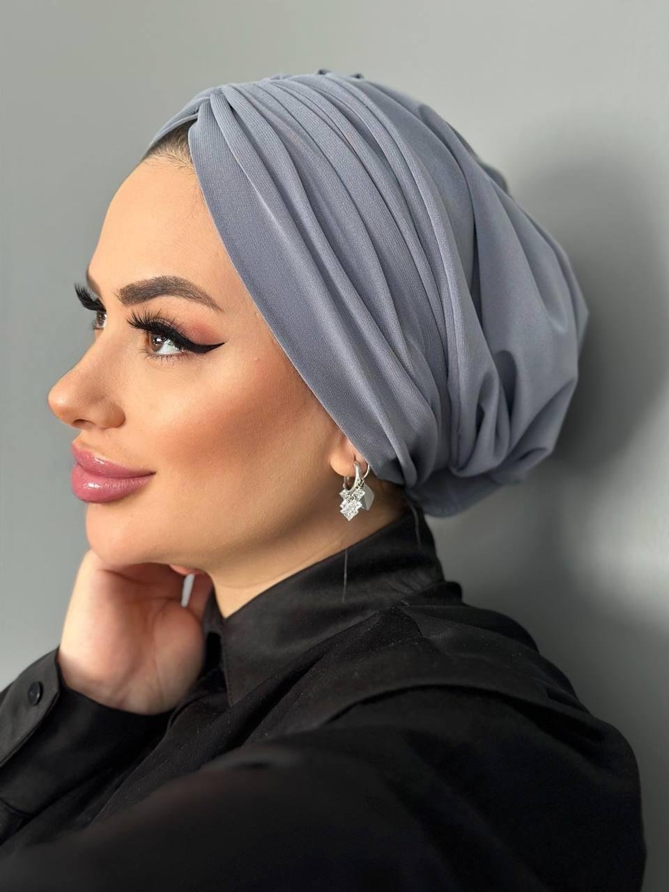 DRAPE BONE DOLGUSUZ GRİ