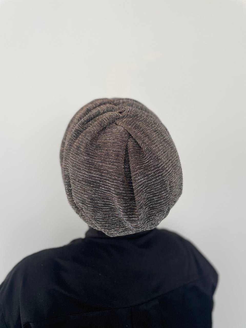 DRAPE DOLGULU BONE SİMLİ KAHVE
