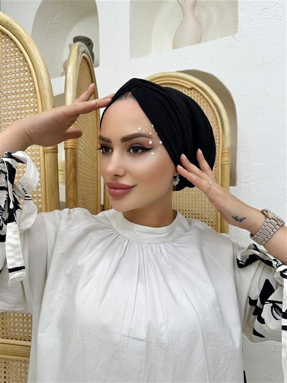 DÜĞÜM DOLGULU BONE SİYAH