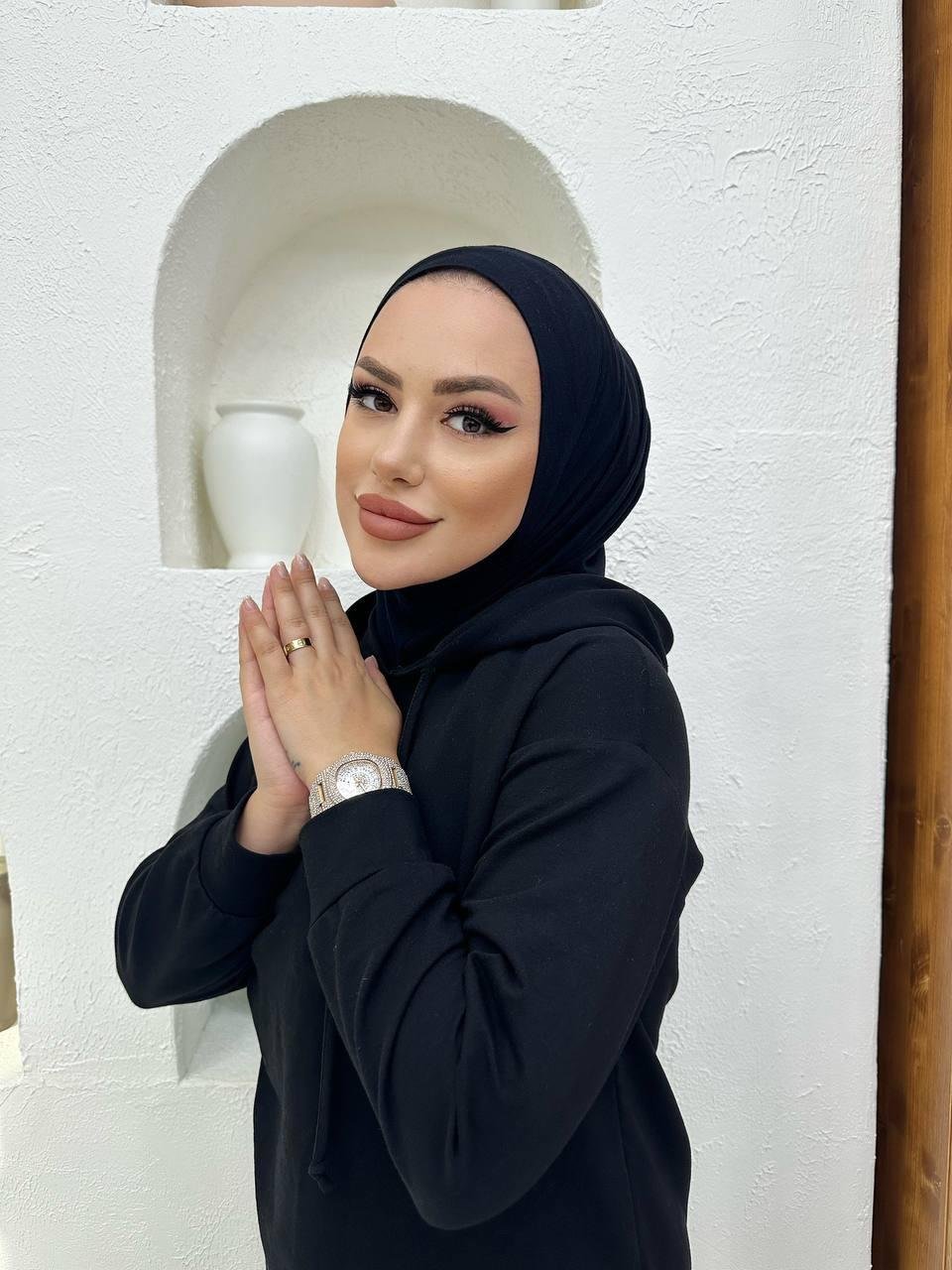 NİNJA HİJAP PENYE SİYAH