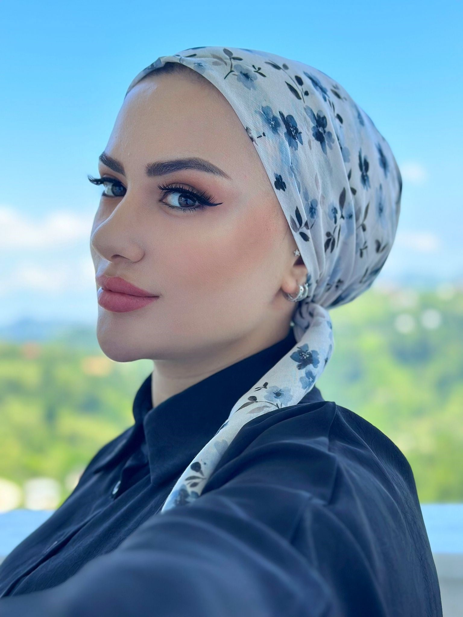 TREND ŞAL İMANNOR BAHAR DESEN