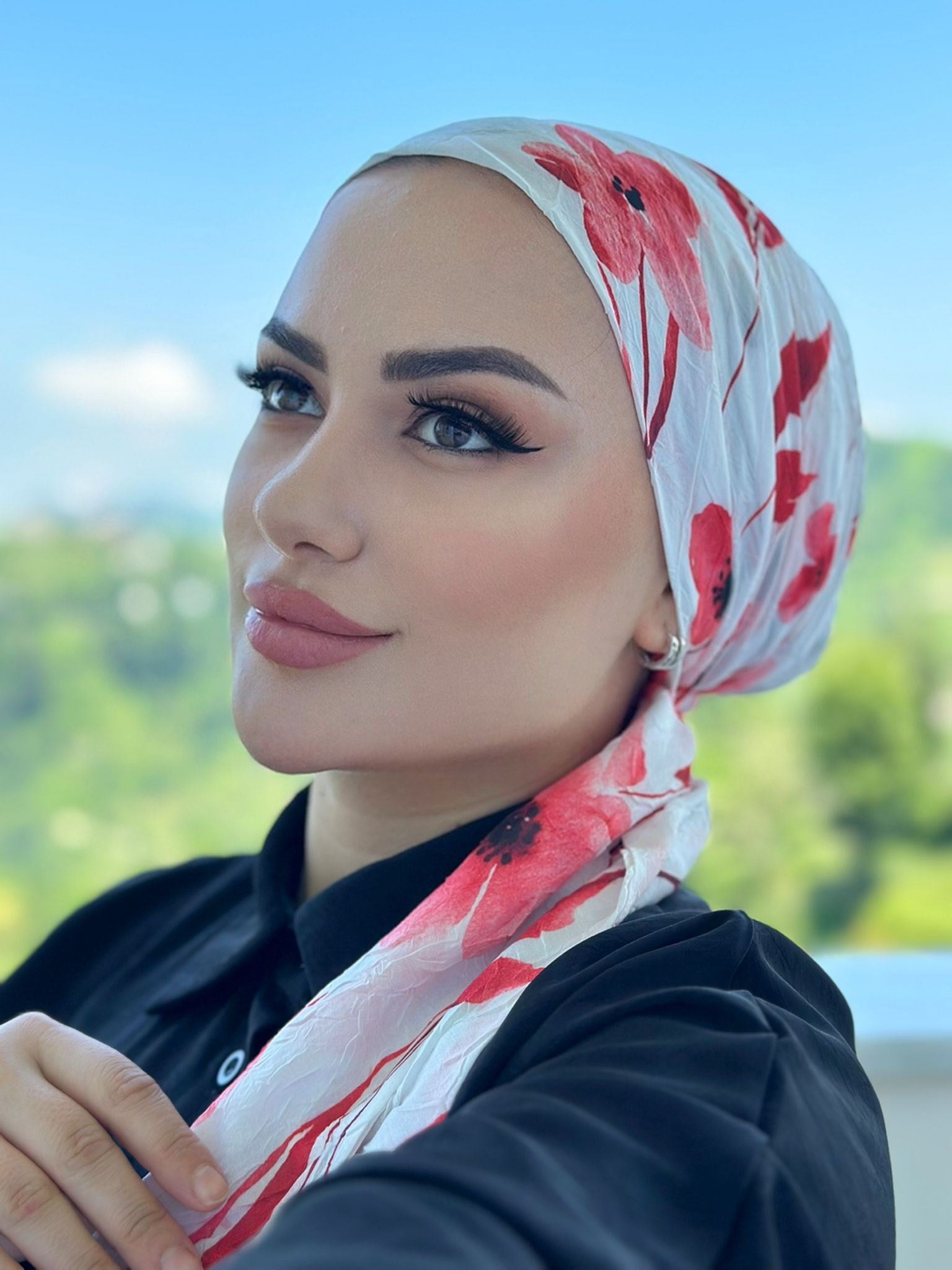 TREND ŞAL İMANNOR BAHAR DESEN