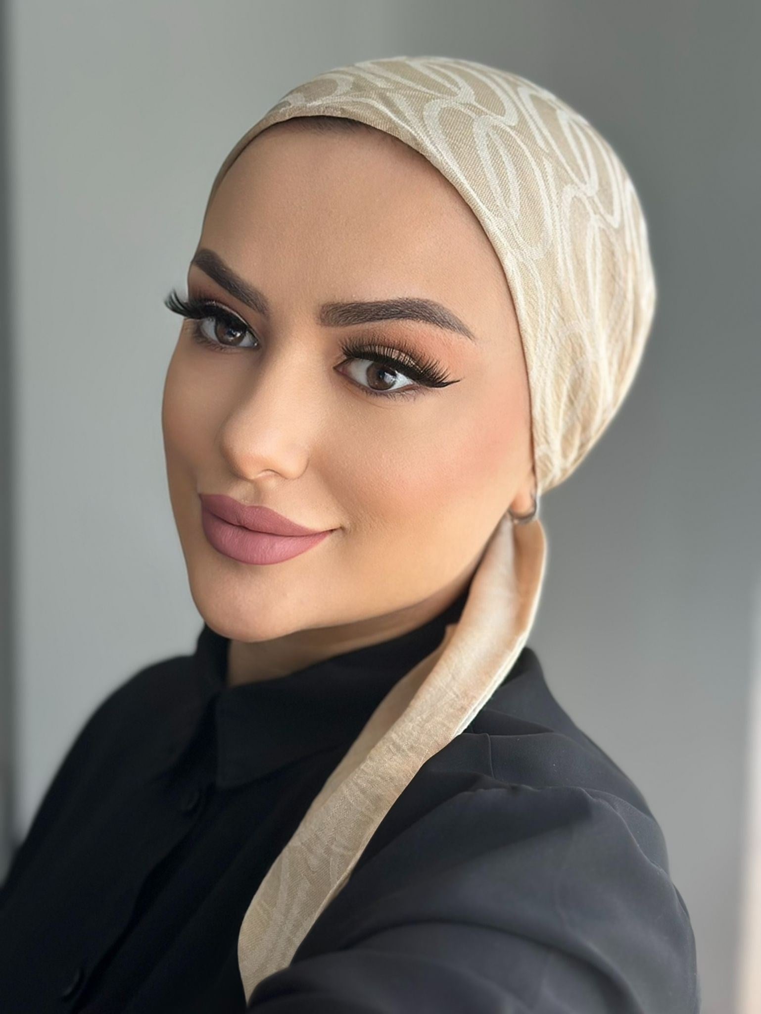 TREND ŞAL İMANNOR ( dama desen NAİA KUMAŞ  ) 
