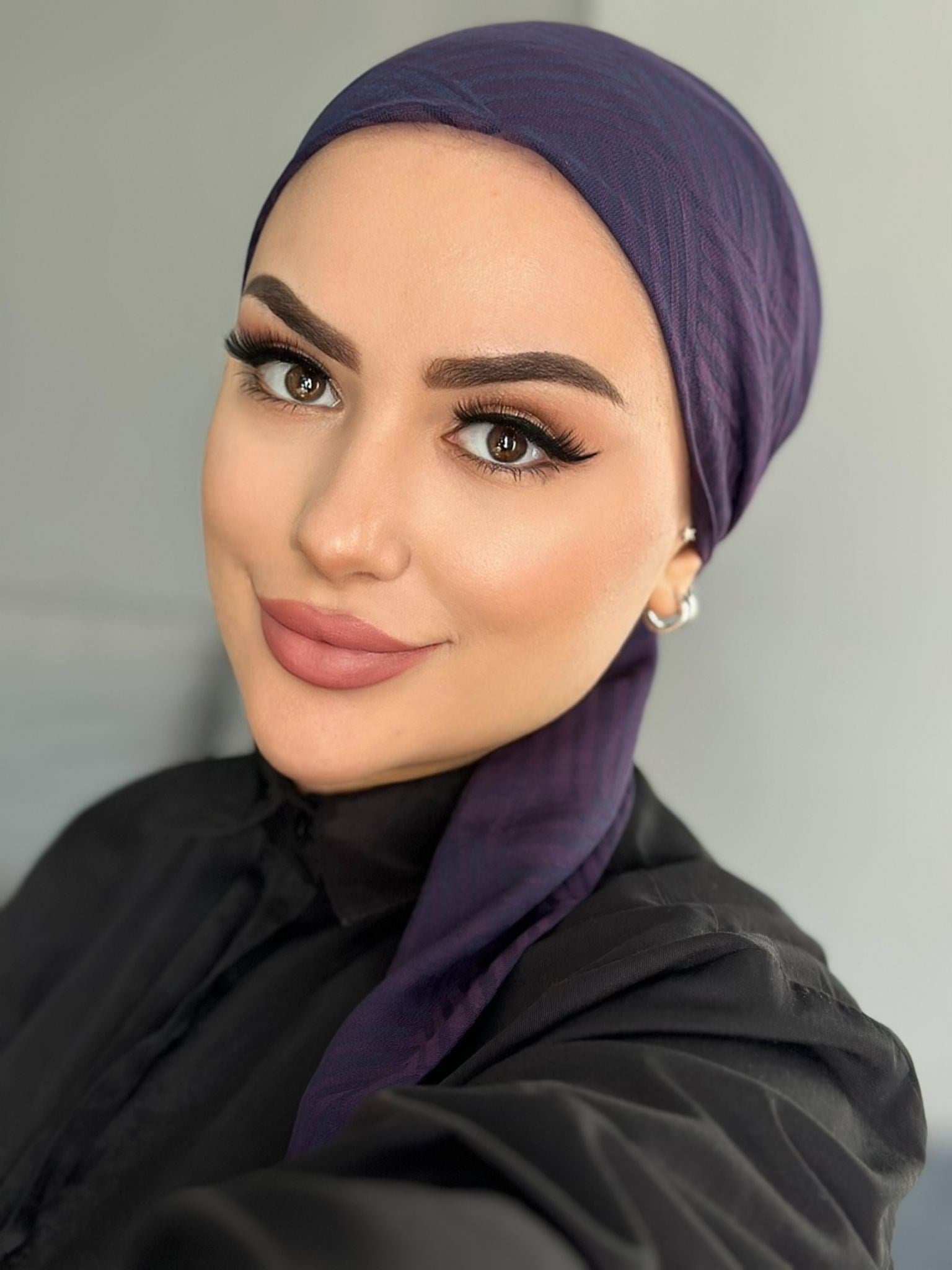 TREND ŞAL İMANNOR ( kare desen NAİA KUMAŞ  ) 